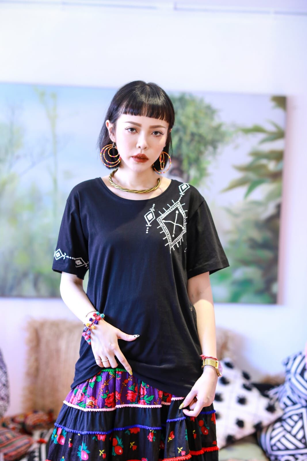 Macrame Tee - M1933E5