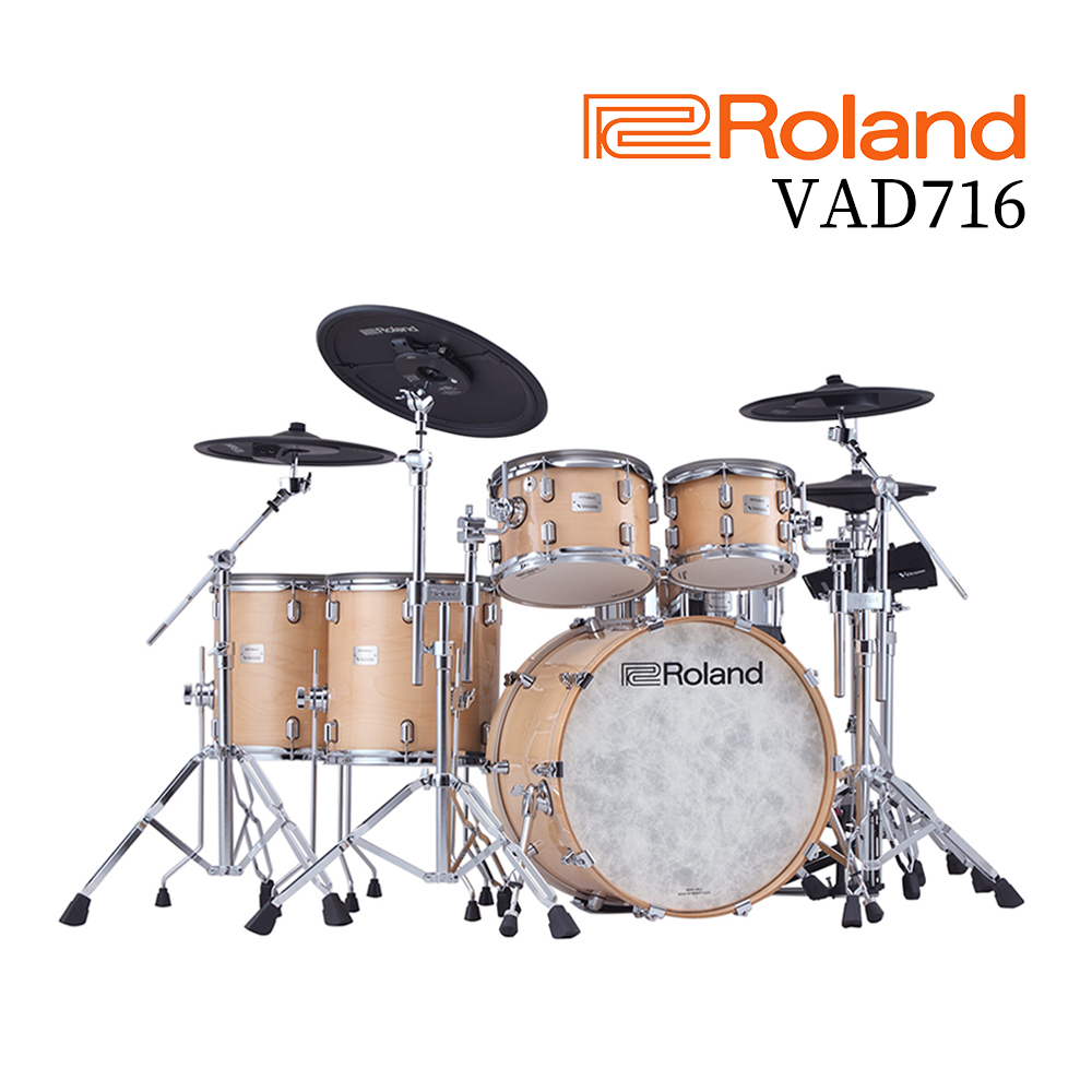 ROLAND VAD716 電子鼓 附鼓棒/鼓椅/鼓毯 保固兩年
