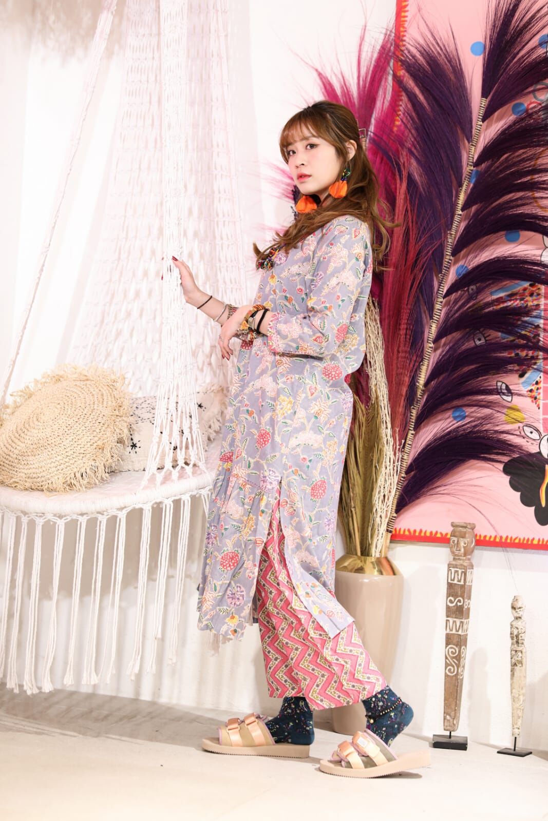 Macrame 連身裙套裝 - MACS0005 (M2550C) - Grey