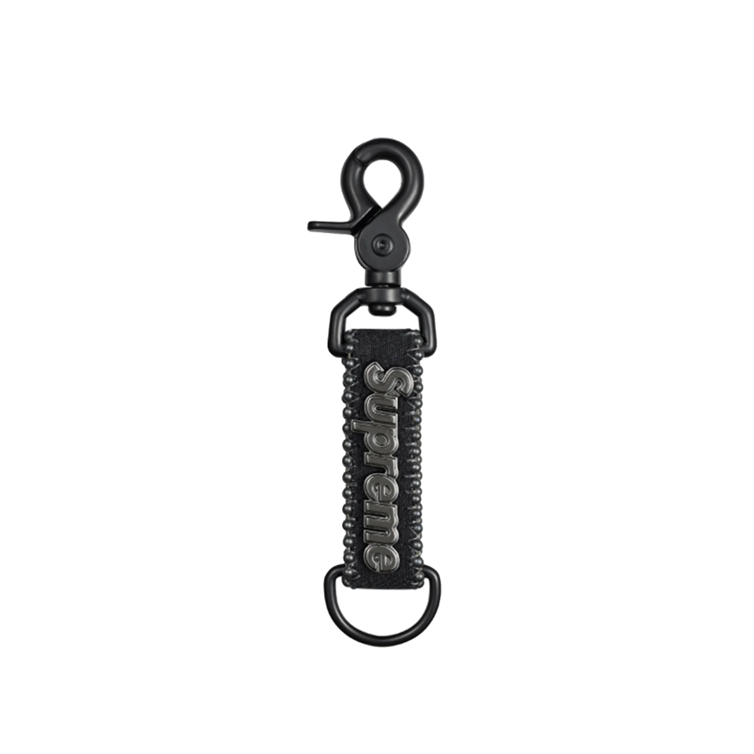 小物 Supreme bbsimon Denim Keychain Black Supreme b.b. Simon Denim Keychain Black - SS25 - US