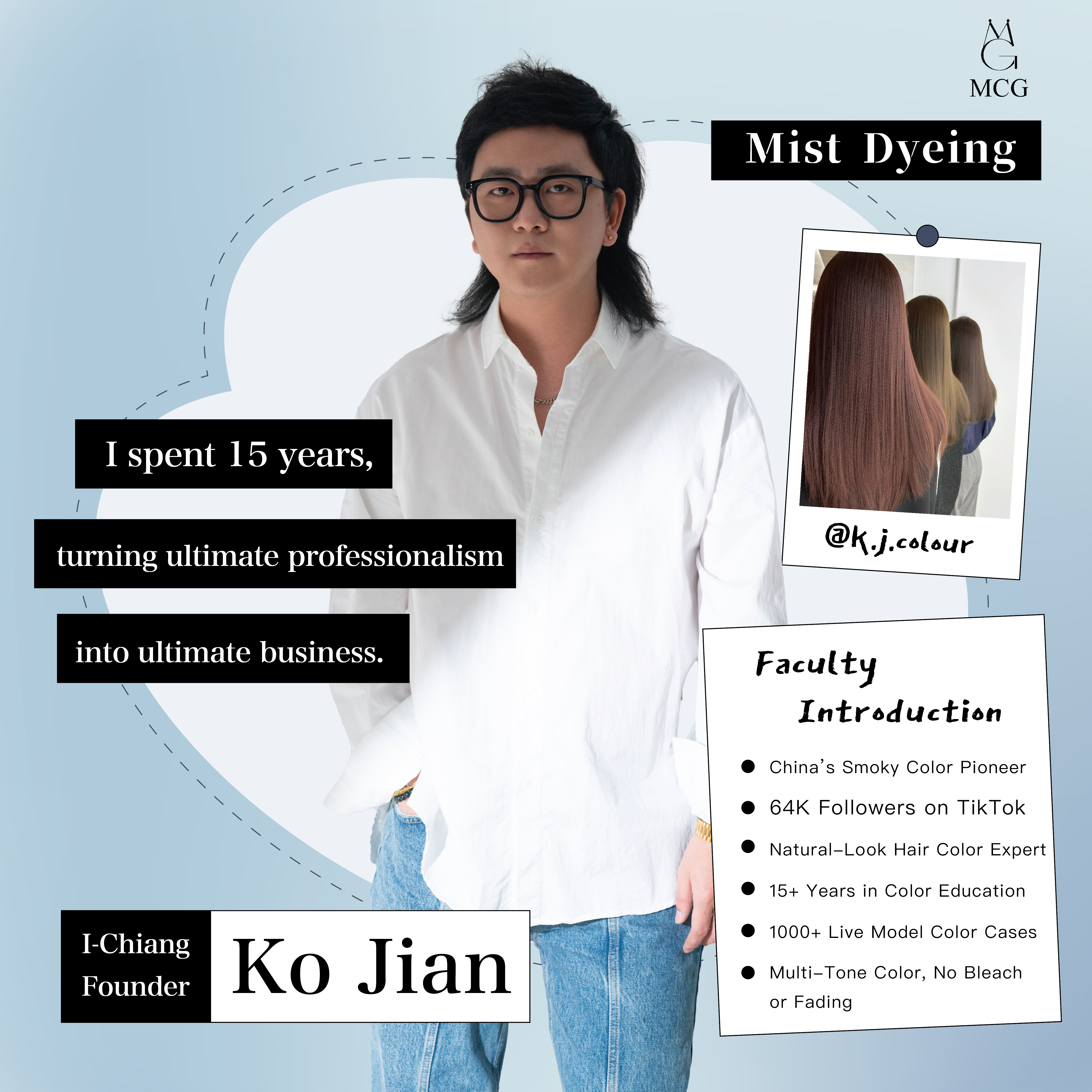 Ke jian Mist Dyeing Course Information