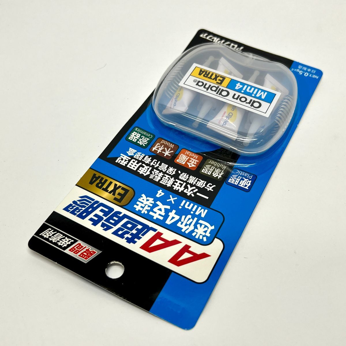 AA - AA超能膠│EXTRA 迷你全效型 4支裝 (0.5g x 4)《香港行貨》《新包裝》- 1 套 4支