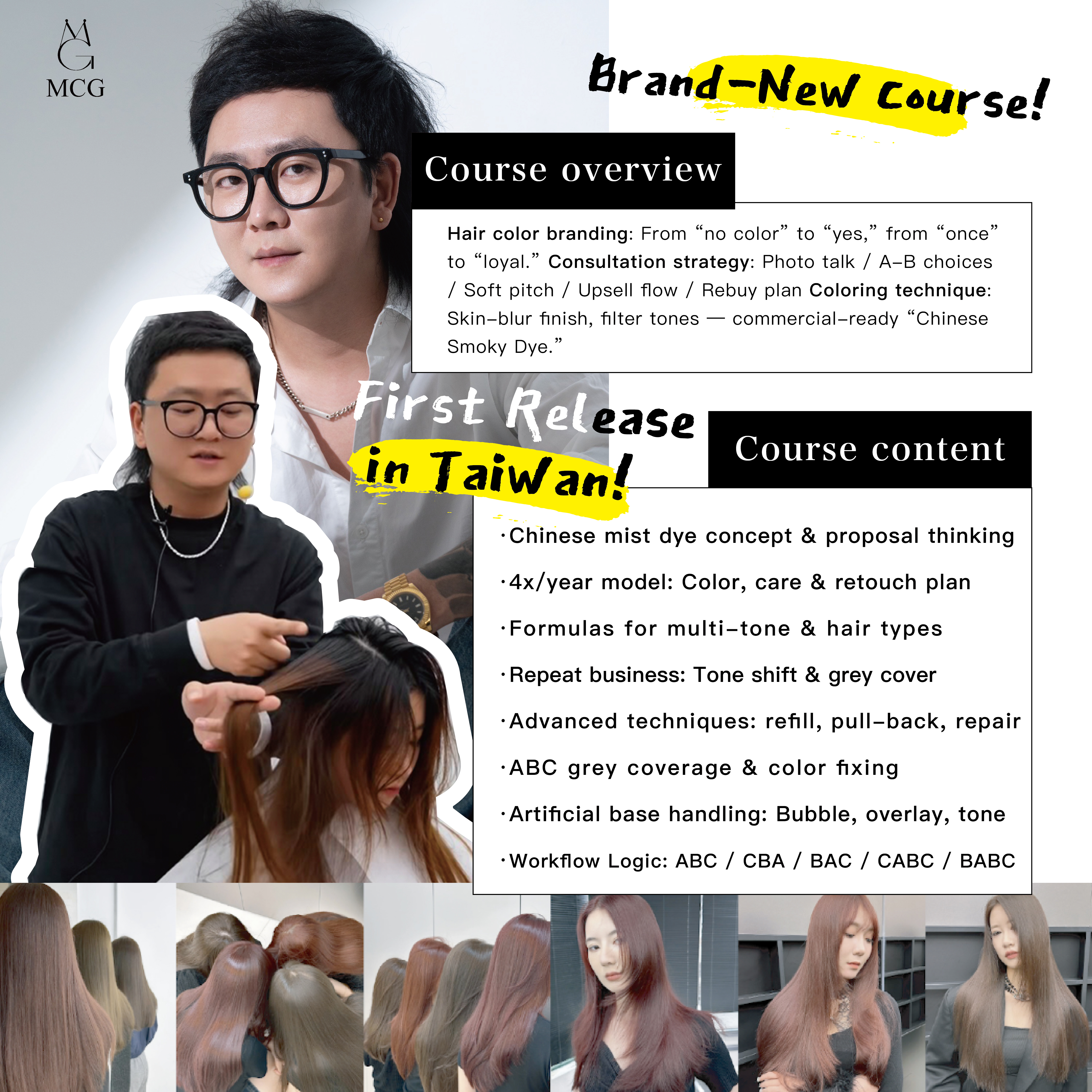 Course Content – Ke jian Mist Dyeing Program