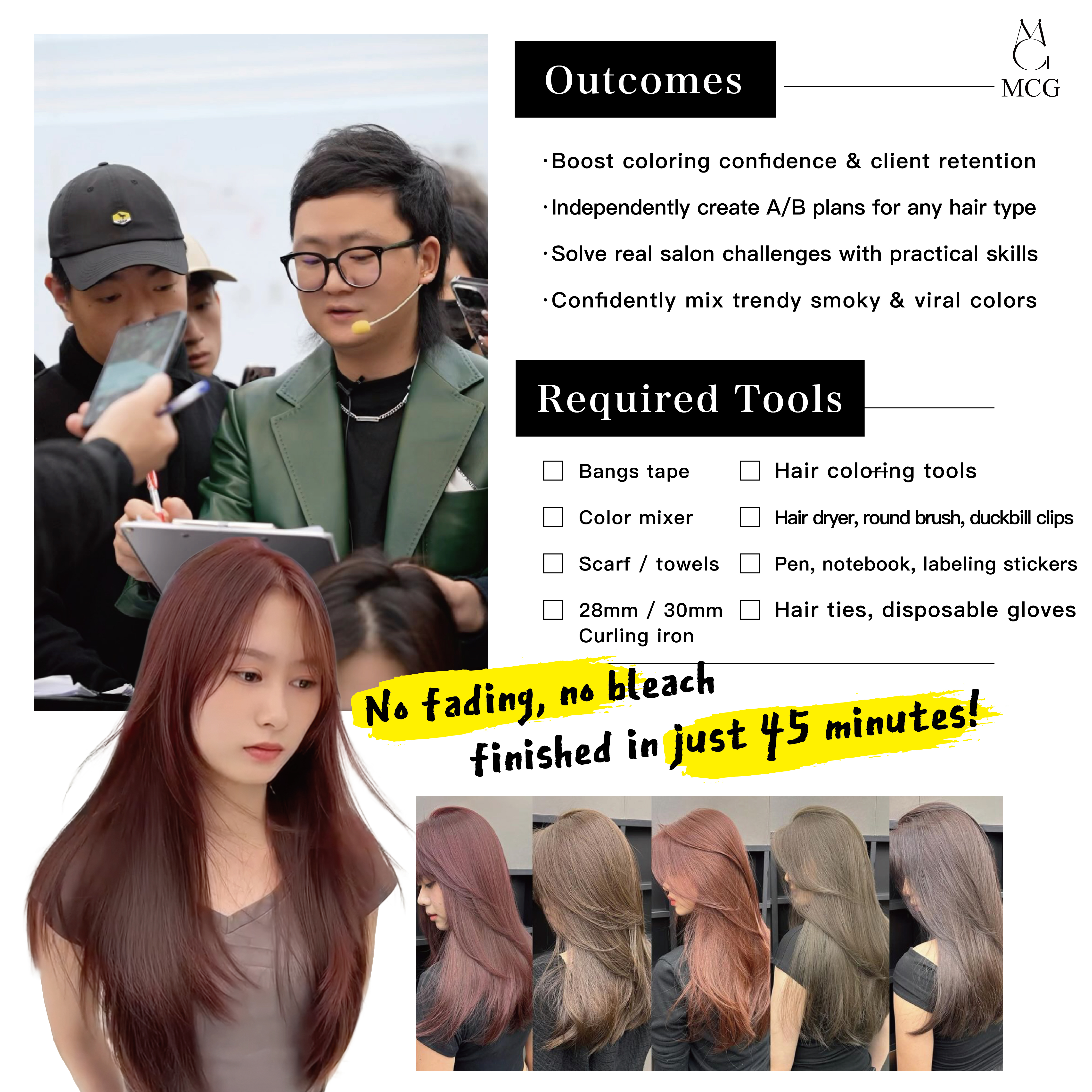 Required Tools for Ke jian Mist Dyeing Course