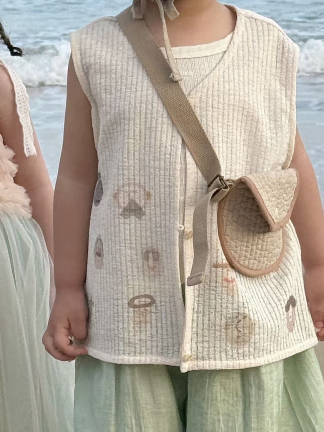 沙灘收集家小背心