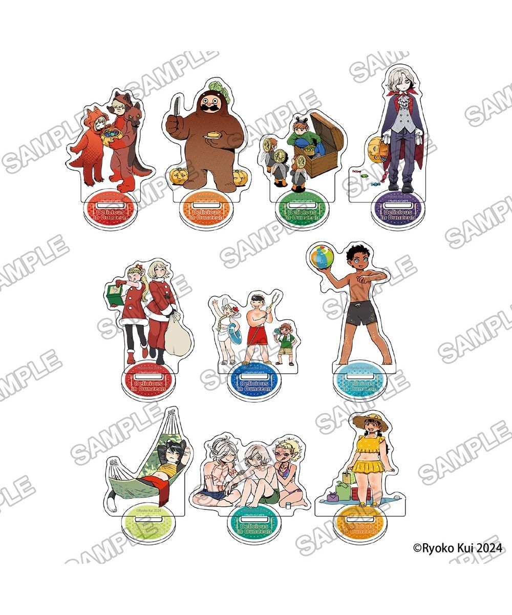 預購-《迷宮飯》　集換式壓克力立牌 夏日・萬聖節・聖誕節　BOX販售【日本進口精品】