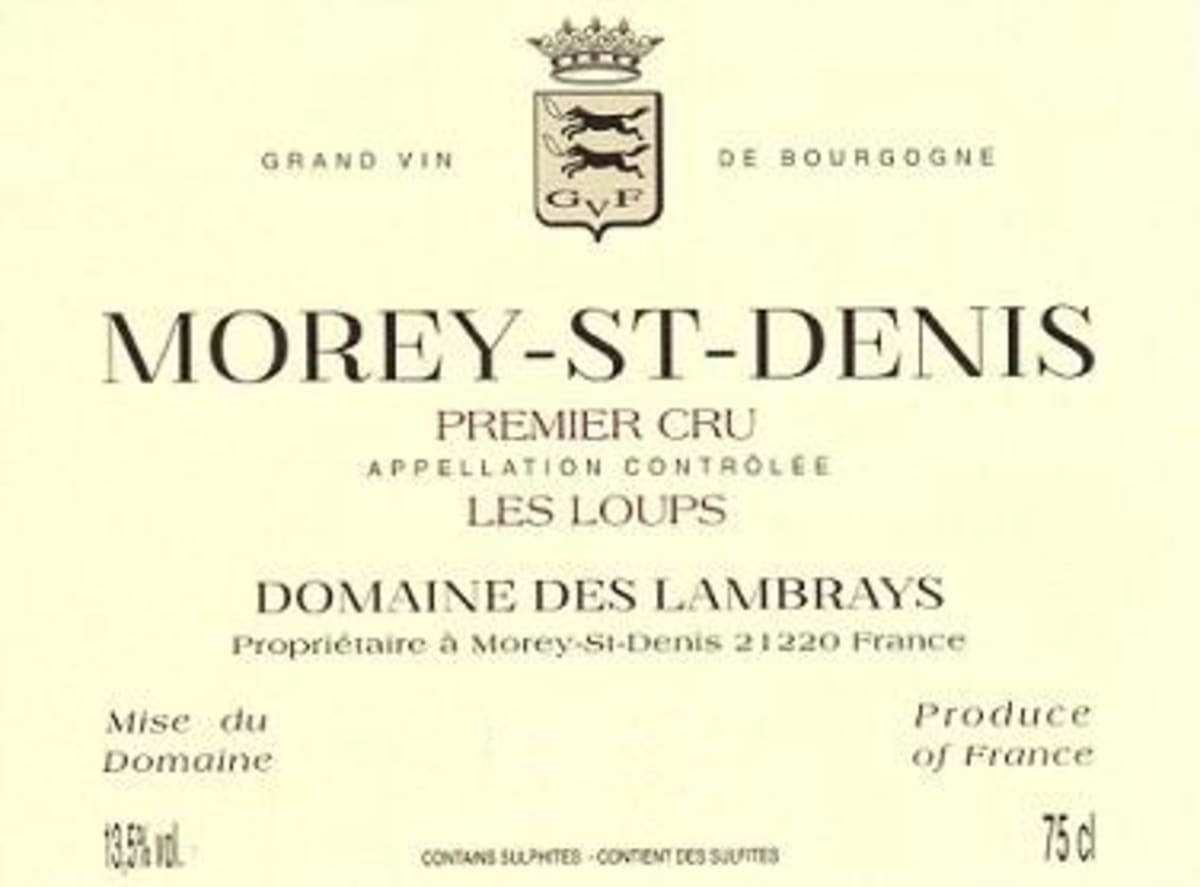 Lambrays Morey Saint Denis 1er Cru Les Loups 2022 (BH93)