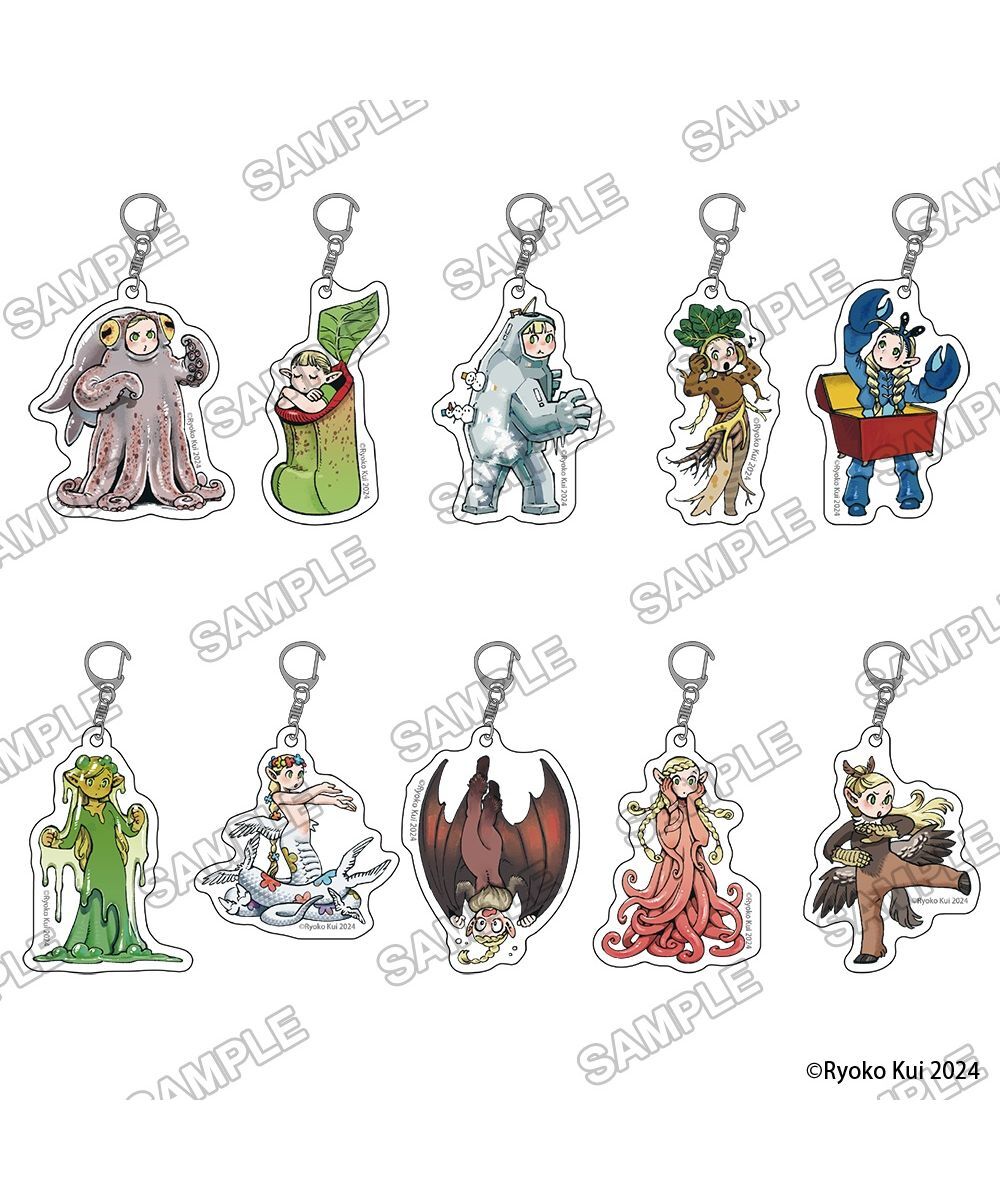 預購-《迷宮飯》 集換式壓克力吊飾 瑪露希爾的魔界COSPLAY ver. BOX販售【日本進口精品】