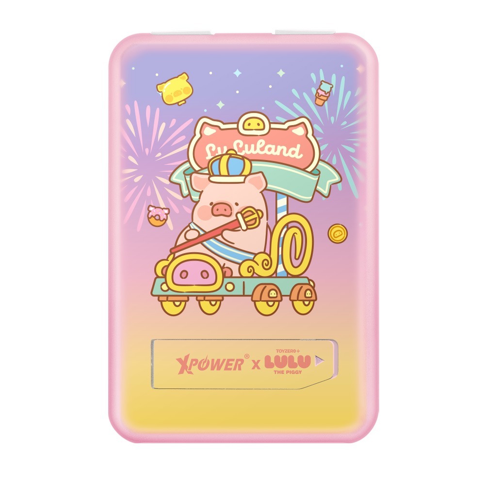 XPower x 罐頭豬LuLu🐷M10C+ (L-3) 6合1 10000mAh多功能迷你20W PD3.0+ 磁吸無線快充移動電源