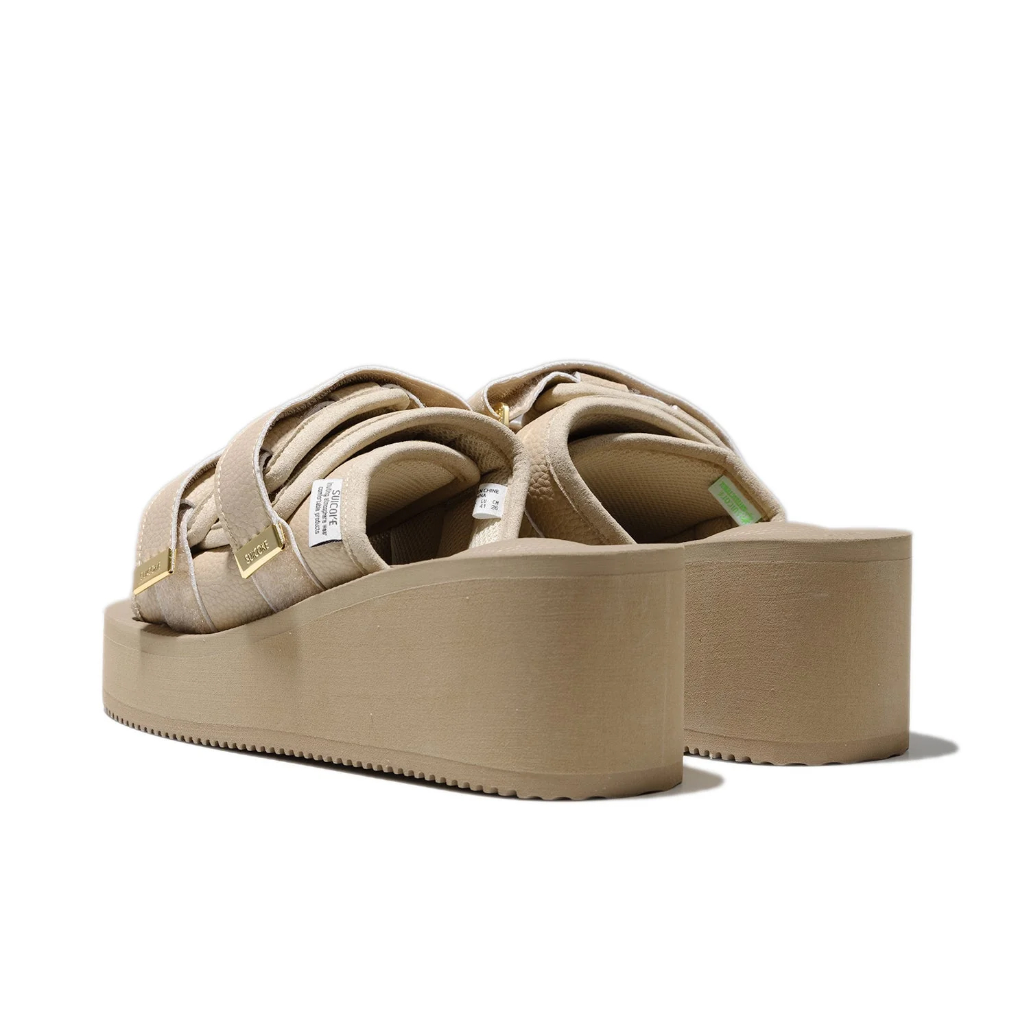 Suicoke OG-056ACab-HEEL / MOTO-Acab-HEEL 涼鞋-米色 (0723)