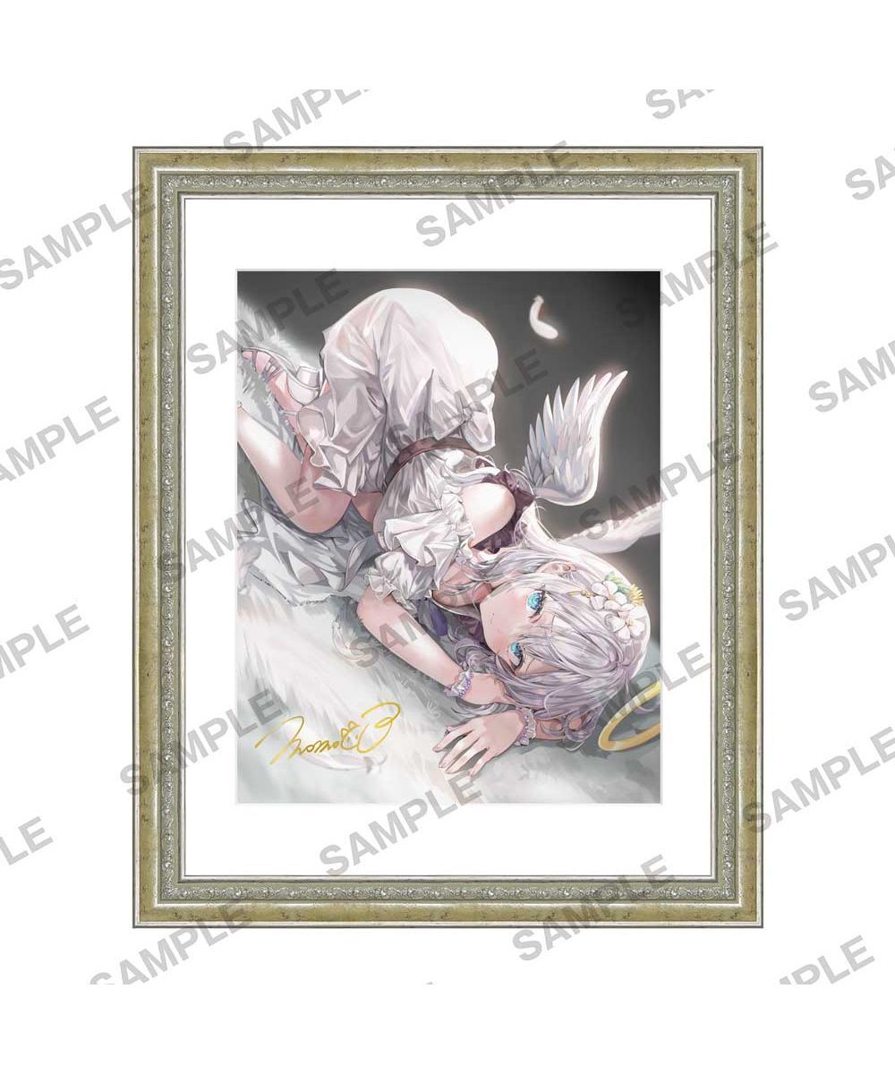 預購-『不時輕聲地以俄語遮羞的鄰座艾莉同學』含複製簽名高精細印刷畫 艾莉 天使Ver.【日本進口精品】