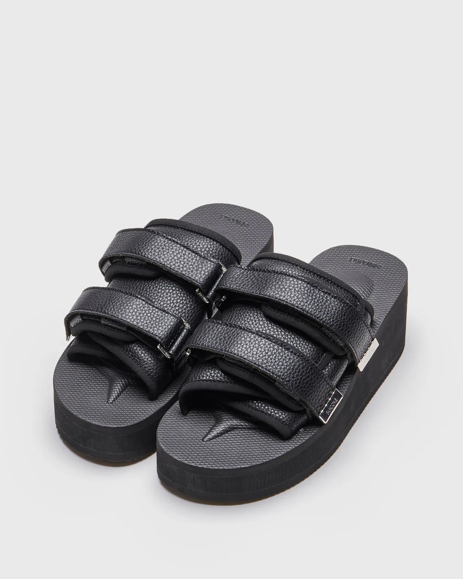 Suicoke OG-056ACab-HEEL / MOTO-Acab-HEEL - Black (0723)