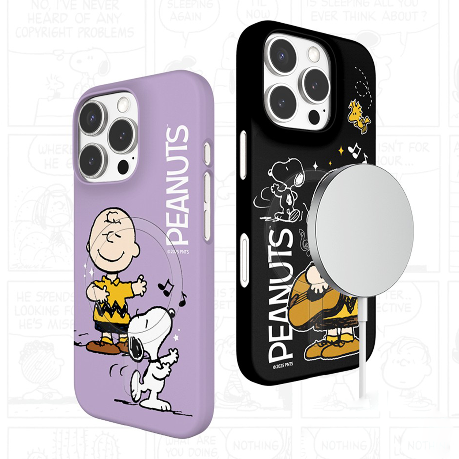 Snoopy - Magsafe Slim hard Case - 貼身磁吸充電手機硬殼 TY