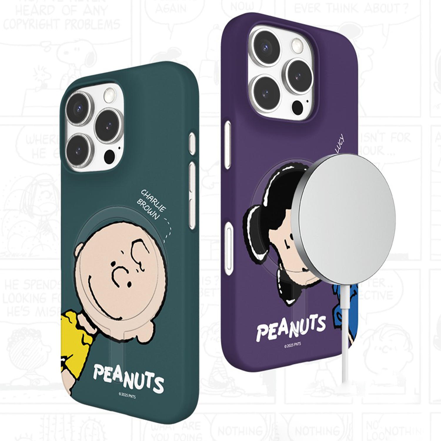 Snoopy - Magsafe Slim hard Case - 貼身磁吸充電手機硬殼 TY