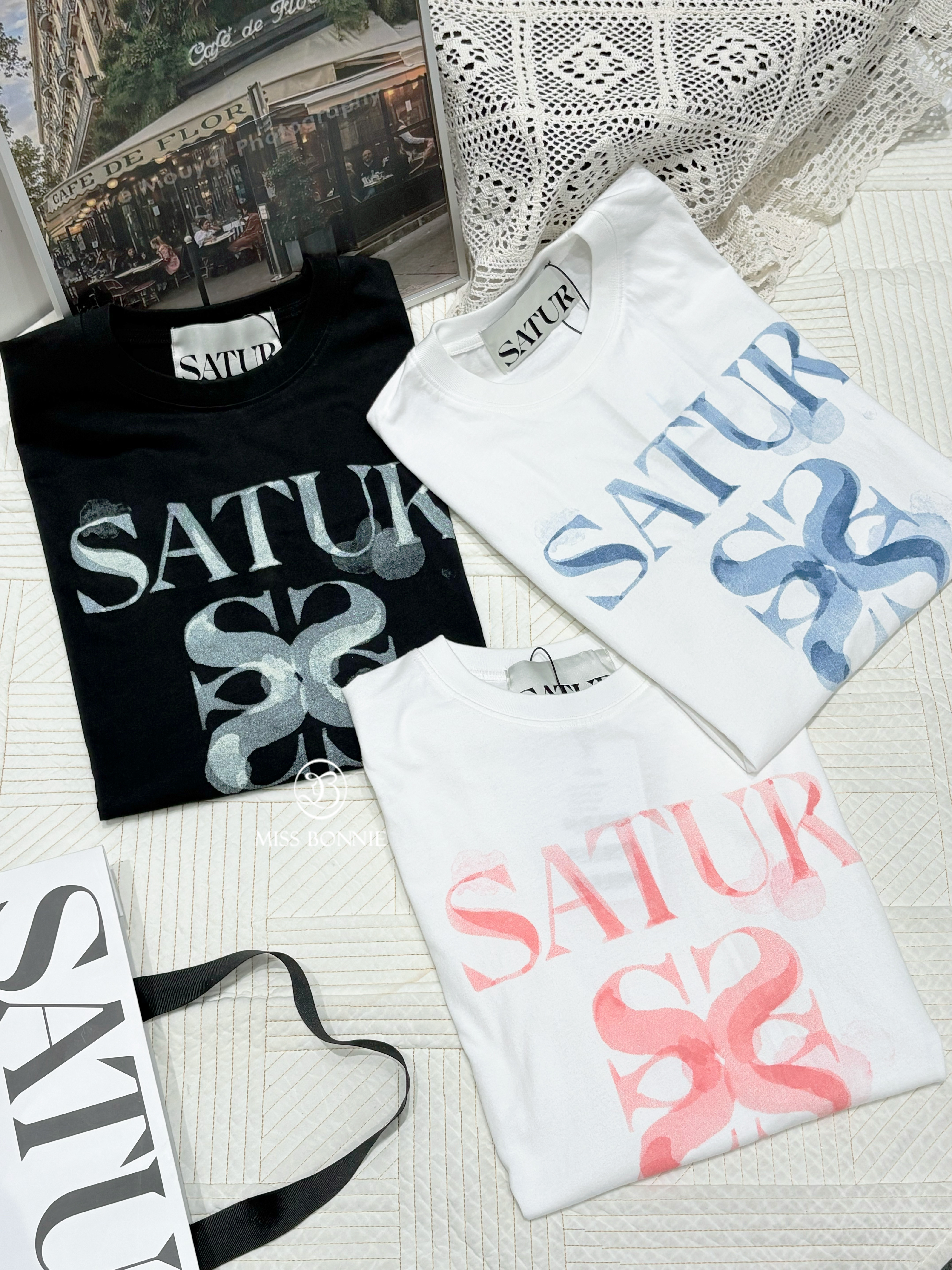 SATUR渲染Logo短袖T(共2色)