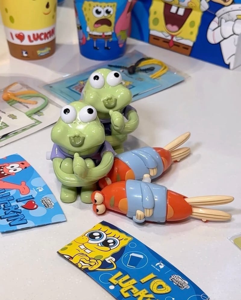 比奇堡居民 發條 玩具 聰明魚 努力魚