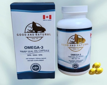 (3315)加拿大Good and Natural海豹油  240粒裝