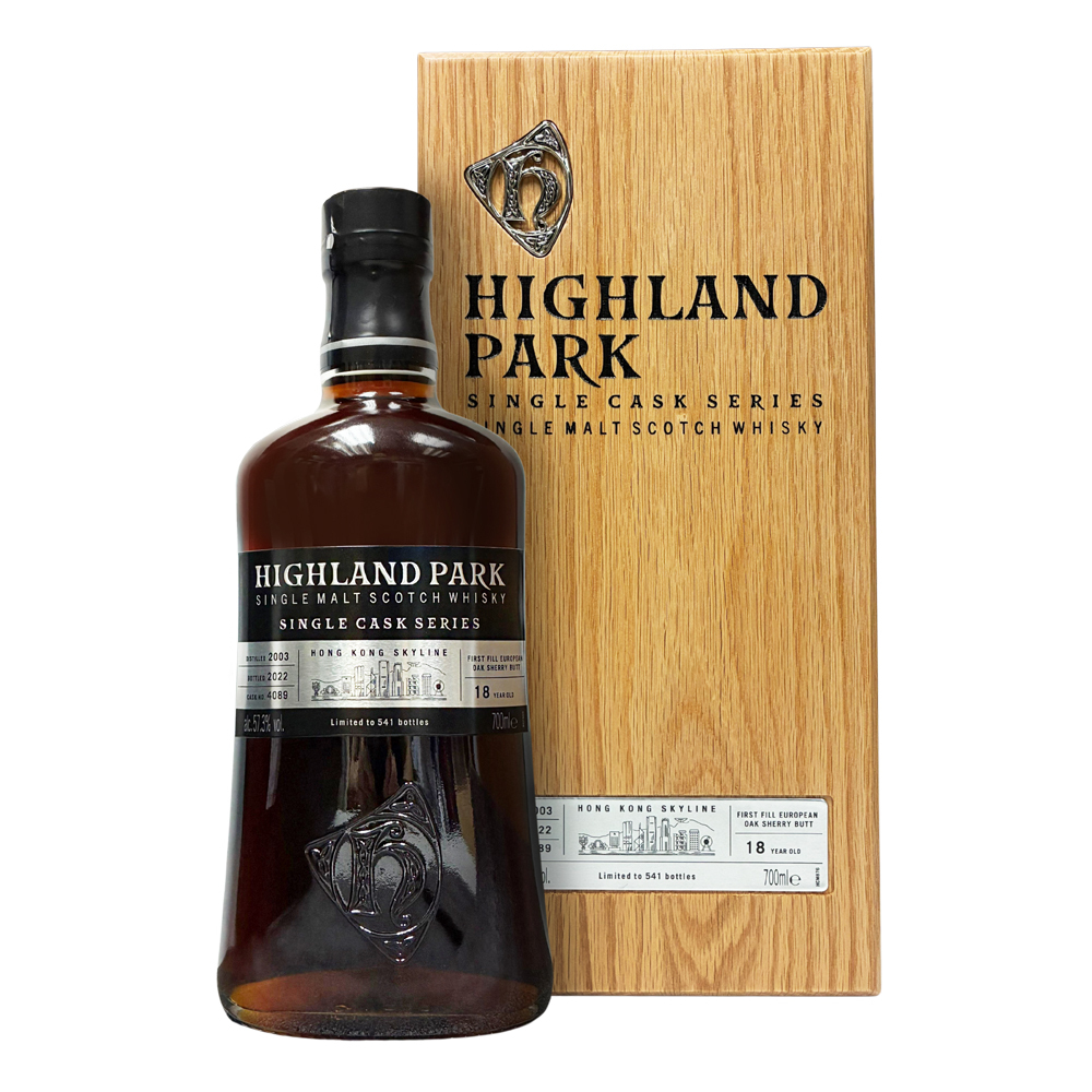 Highland Park Single Cask Series Hong Kong Skyline 2003 18 Years Old #4089 57.3%