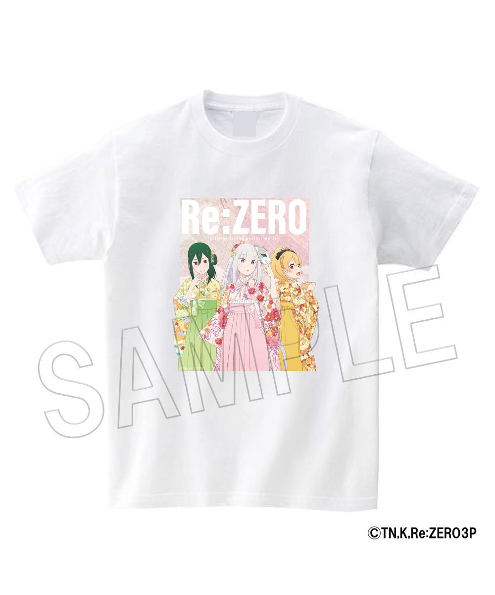預購-「Re:從零開始的異世界生活」T恤 和服 ver. 【日本進口精品】