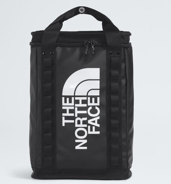 The North Face 北面 EXPLORE FUSEBOX L 黑色 大容量防潑水後背包 旅行包 男女通用 多功能登山背包  JUN25