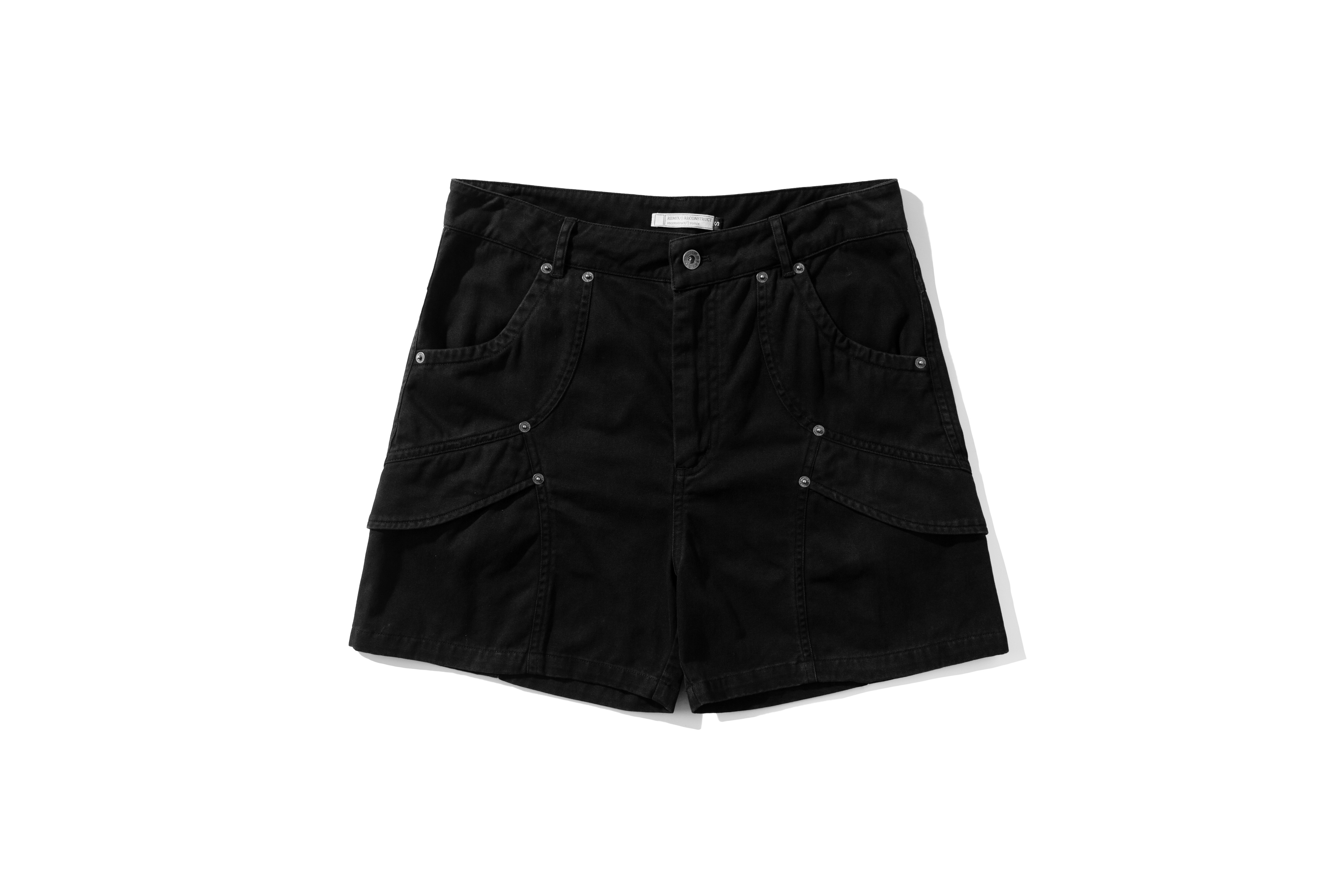 REMIX "Razer-Edge Cutoffs" (Black)