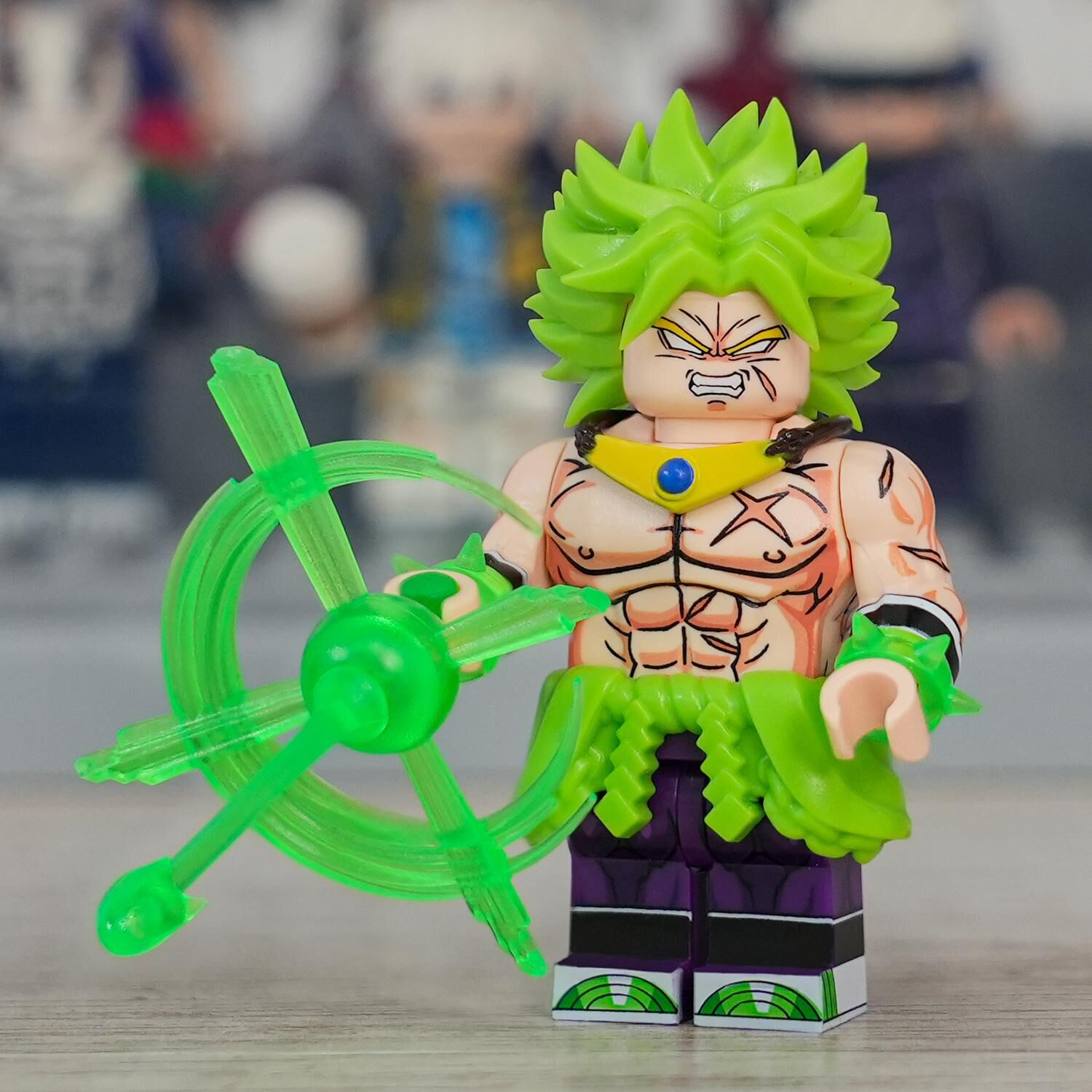 Dragon Ball Broly Custom Minifigures Minifigs Fit Lego DZ0013