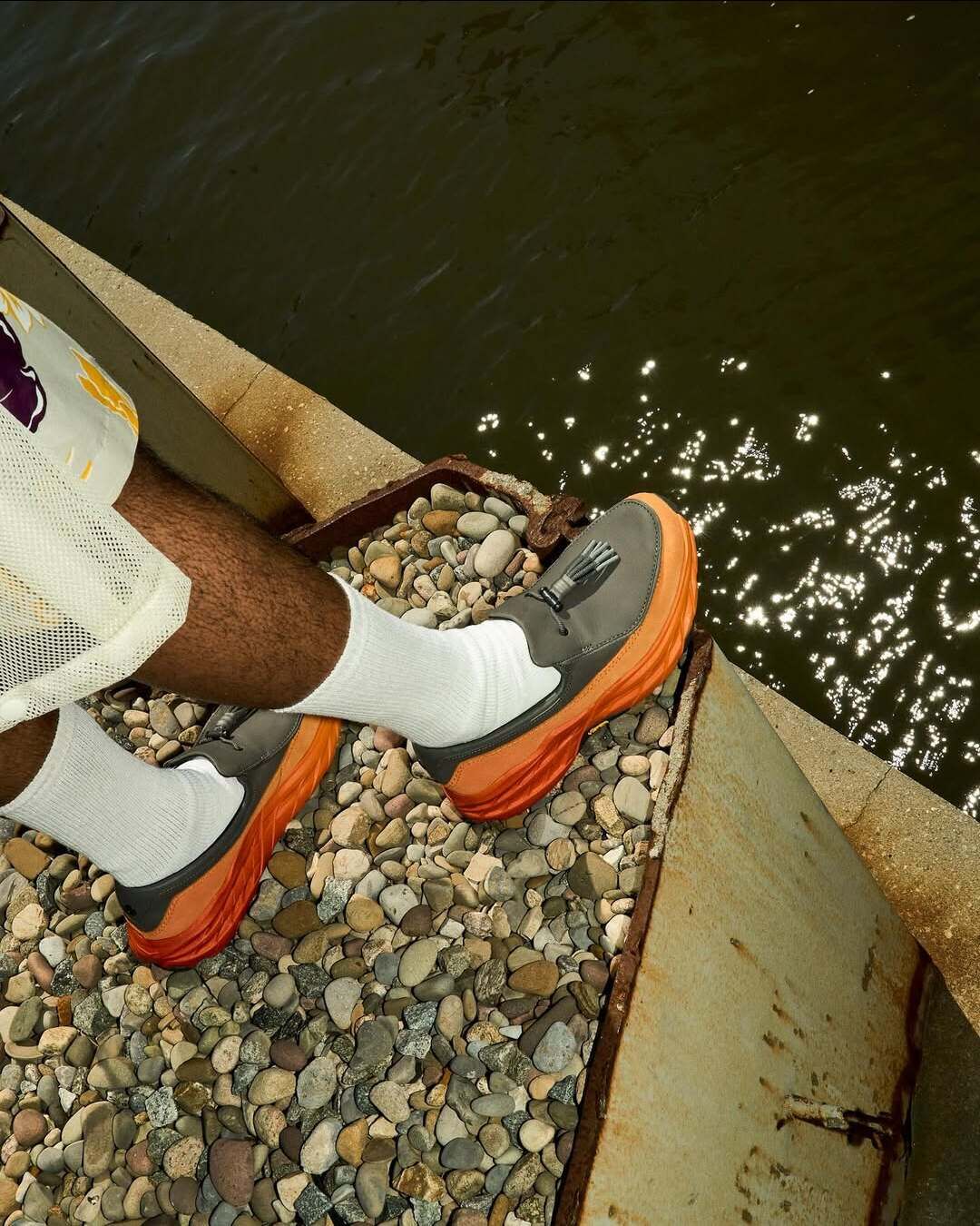 【Focus Store】預購 HOKA ONE ONE Speed Loafer 灰橘 1162170-APHL