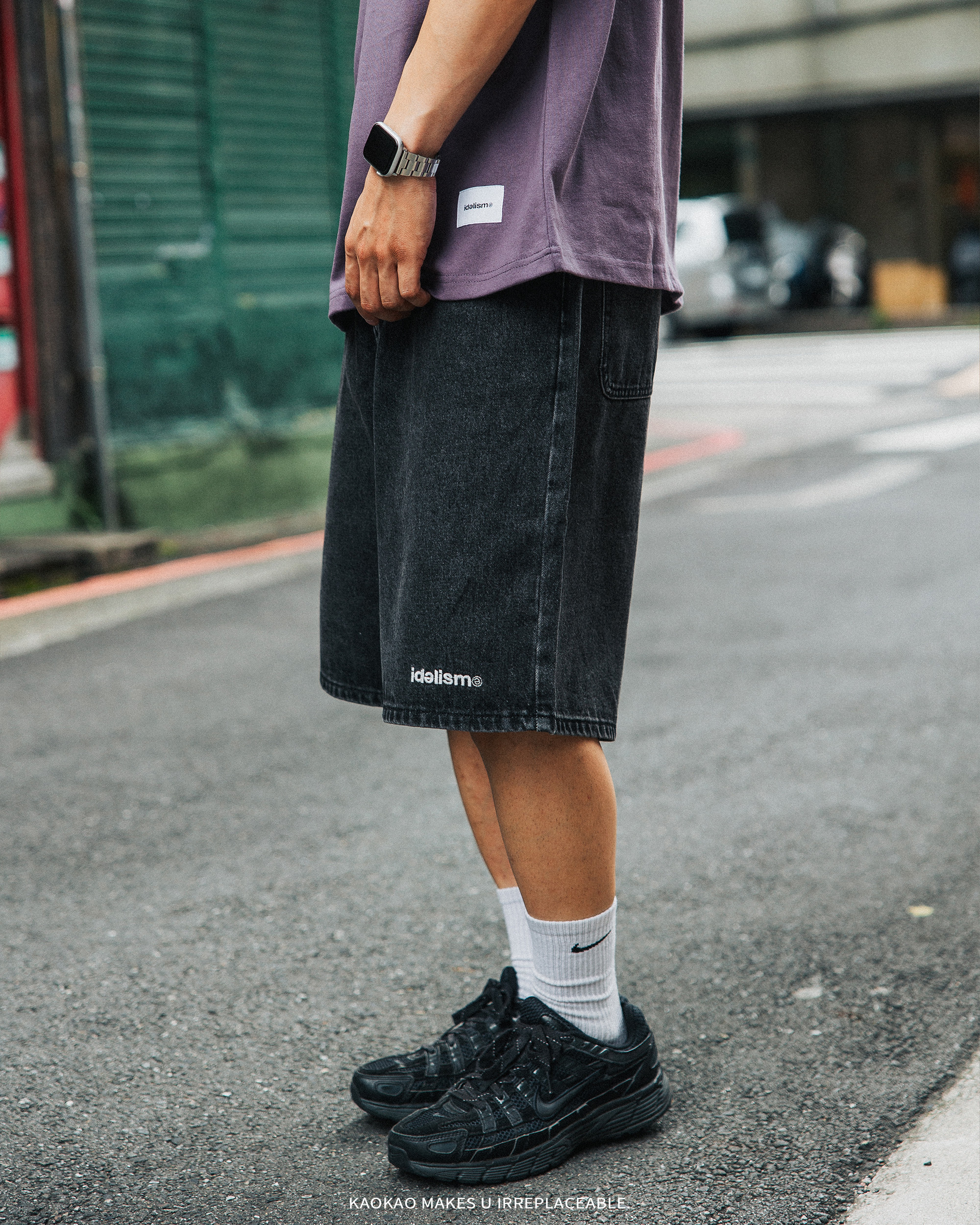 idealism IDE Denim Jorts/五分牛仔褲【ID25025】