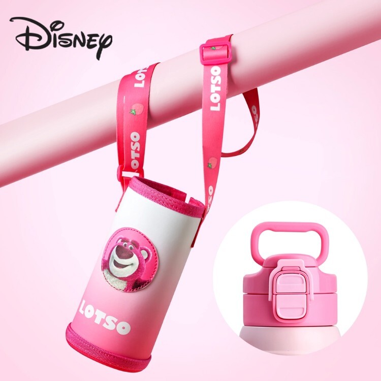 Disney 兒童316不銹鋼內膽保溫壺570ml (連肩袋)