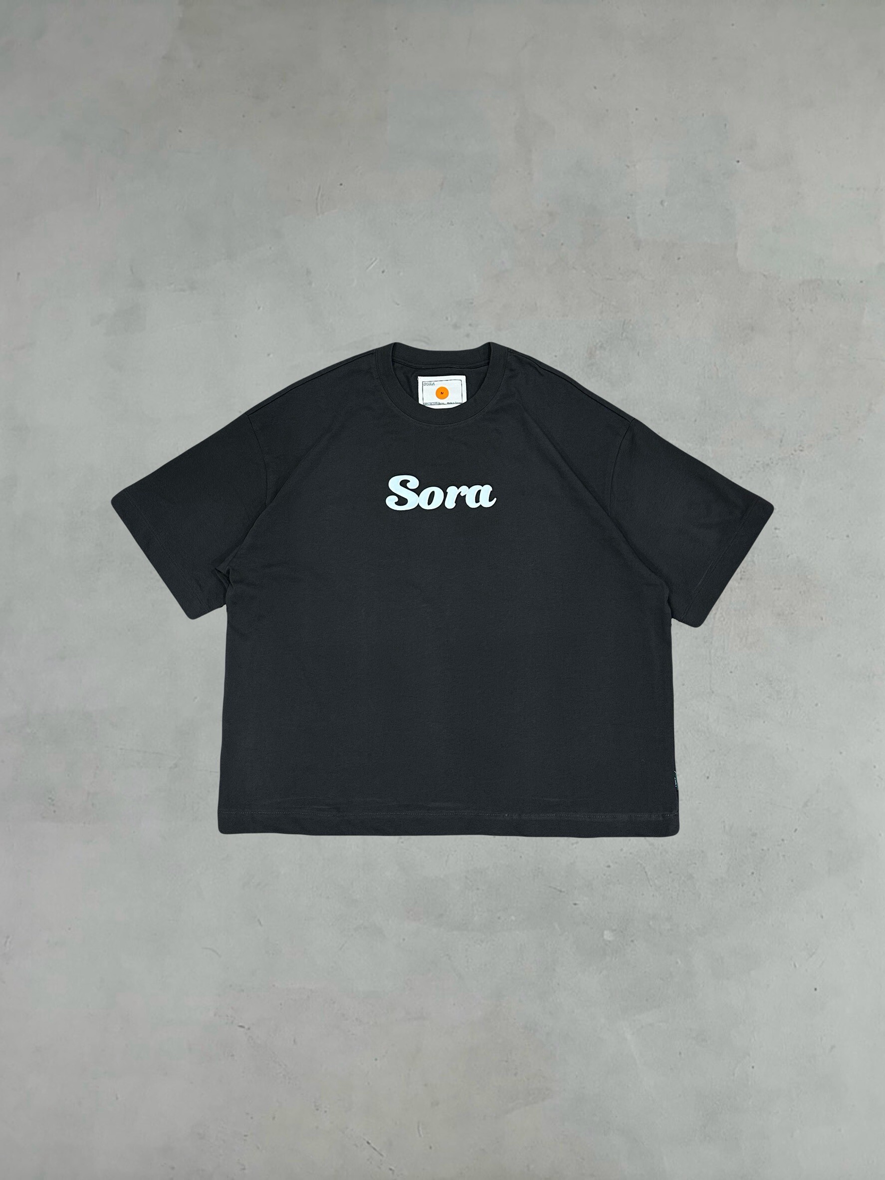 SORA｜25SS - Design Tee (White / Navy / Gray)