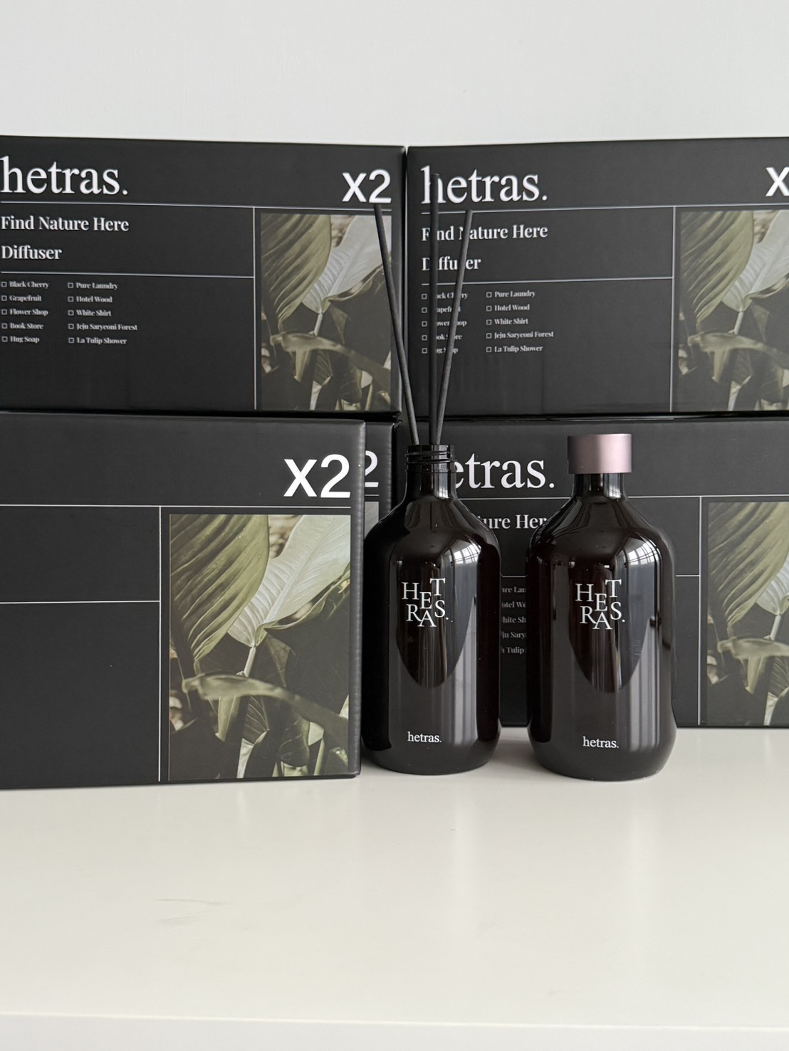 GD 同款  韓國 hetras 擴香 Daisy雛菊香氣 家居擴香 居家香氛 擴香瓶 500ml 2入組 NO.29