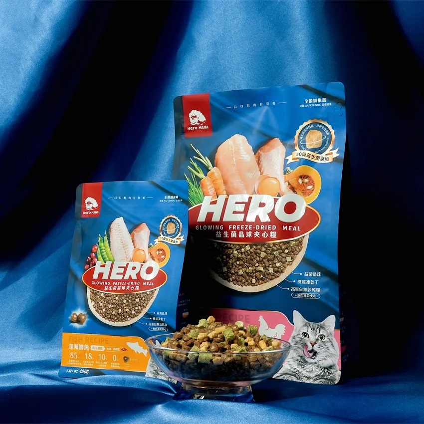 益生菌晶球夾心糧|全齡貓適用-深海鱈魚(亮毛護膚) (1.5kg)