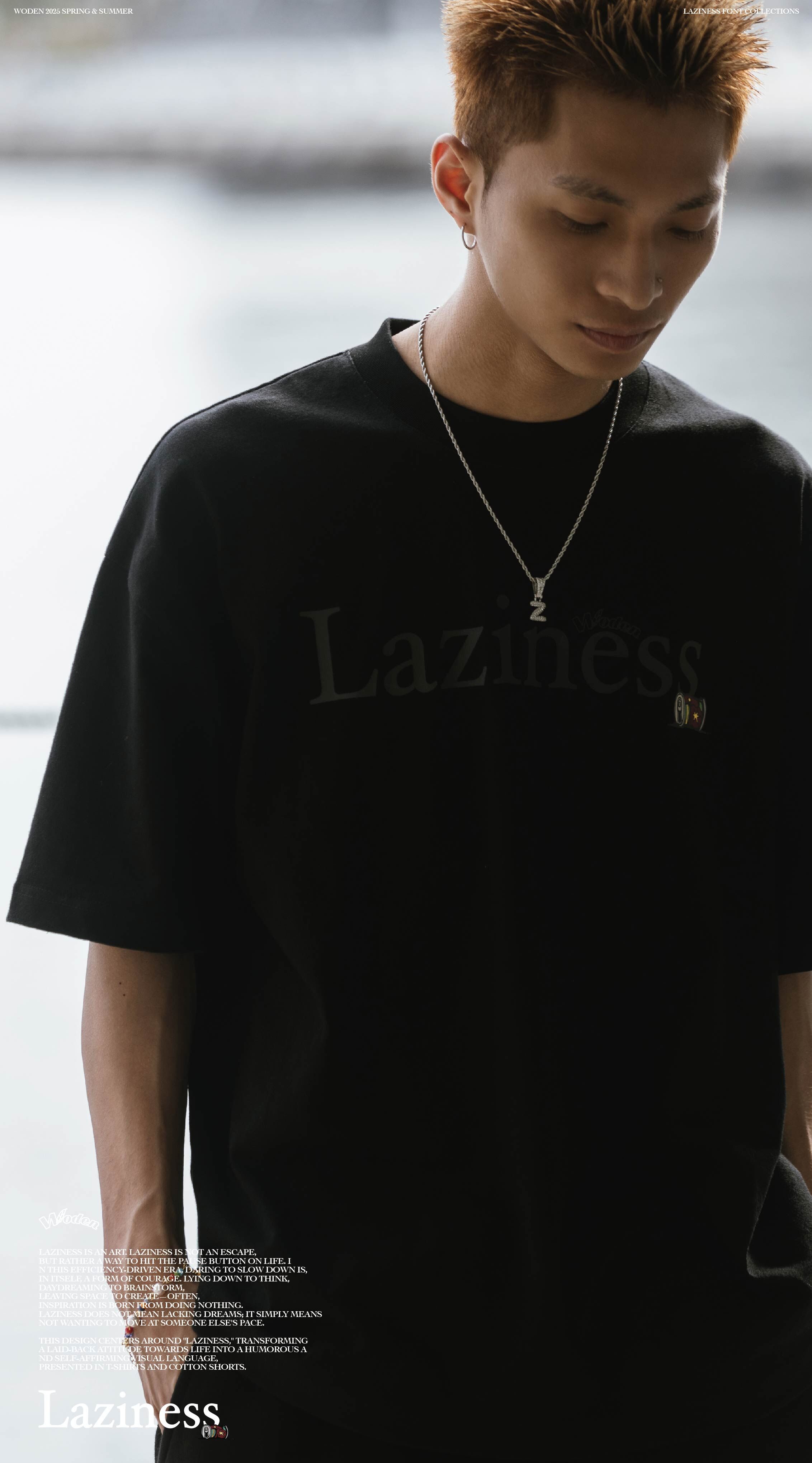 Woden Laziness Tee