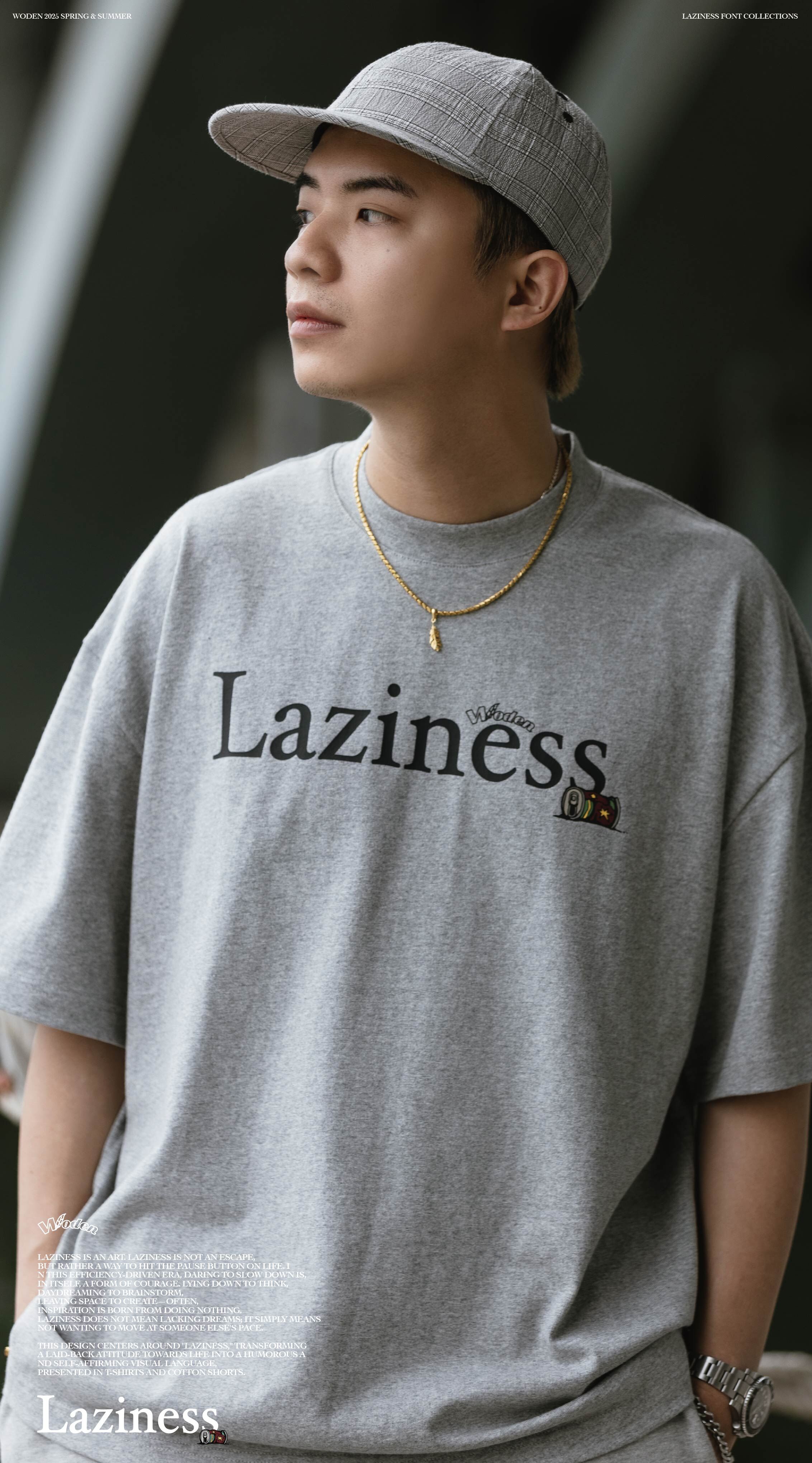 Woden Laziness Tee