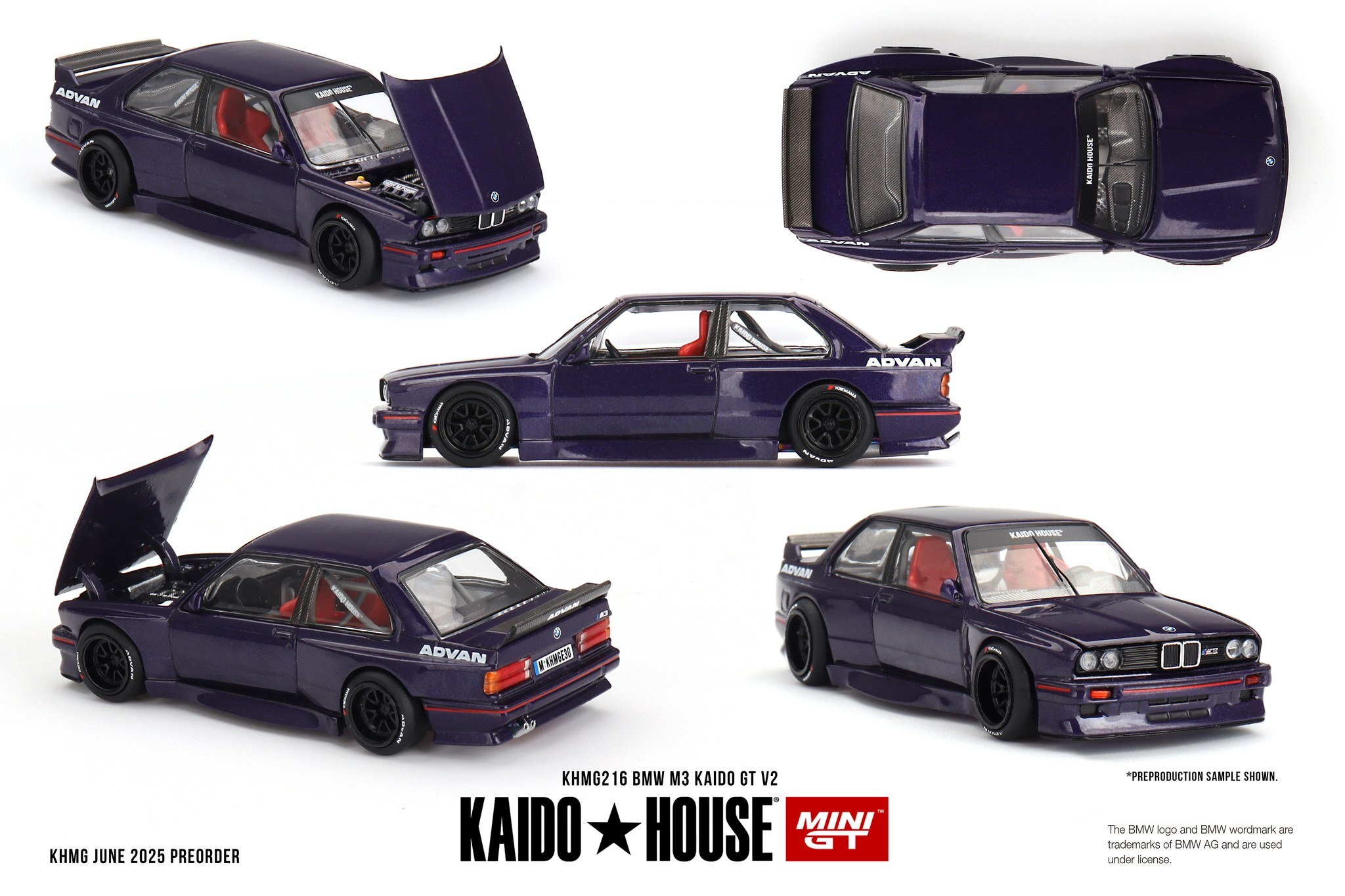 【預訂】Mini GT x Kaido House BMW M3 Kaido GT V2