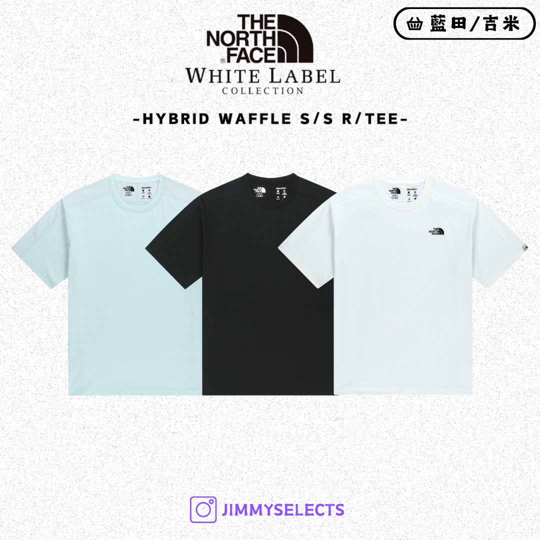 【代購】THE NORTH FACE 北臉 HYBRID WAFFLE 短袖 短T NT7UR15