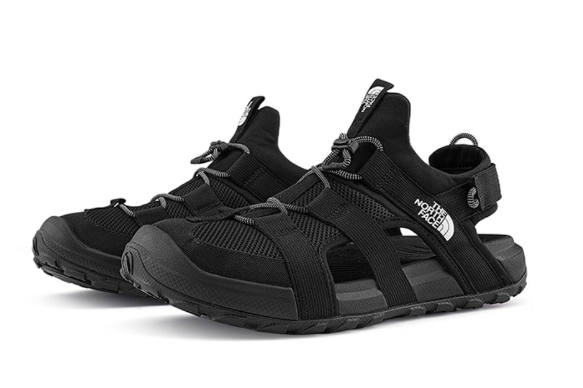 The North Face 北面 M EXPLORE CAMP SHANDAL 男款 黑色 運動涼鞋 戶外休閒涼拖鞋 機能耐磨 防滑透氣 涼感鞋  JUN25
