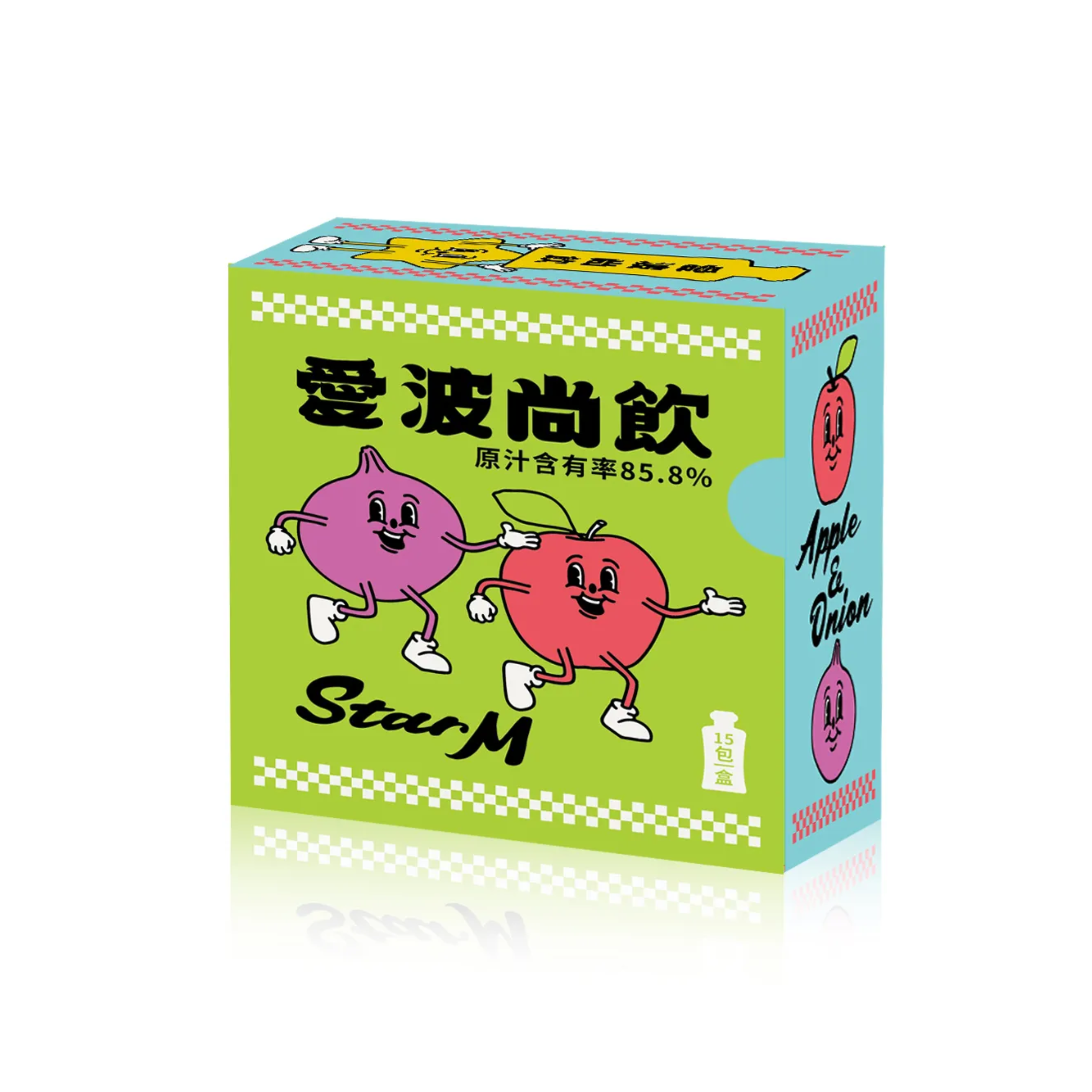 Star M 星岳 愛波尚飲 洋蔥蘋果水 (15包/盒) -多款可選｜俏媽咪親子生活館