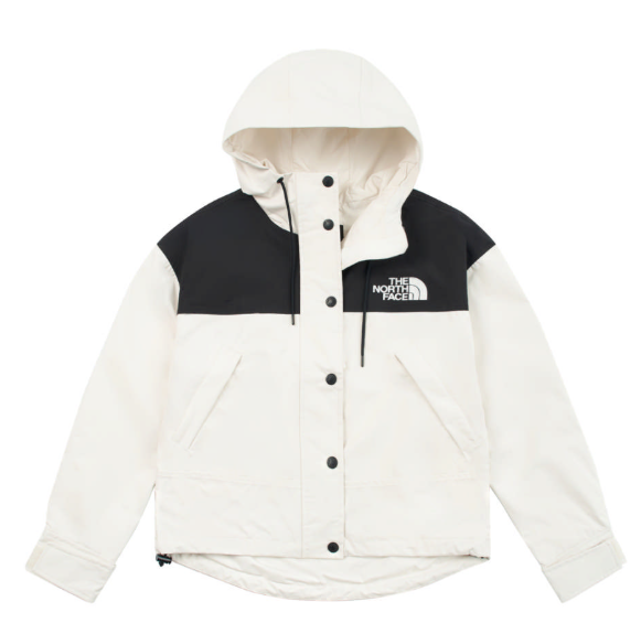 The North Face Women’s White DryVent Waterproof Jacket | Lightweight Breathable Outdoor Shell Raincoat  JUN25