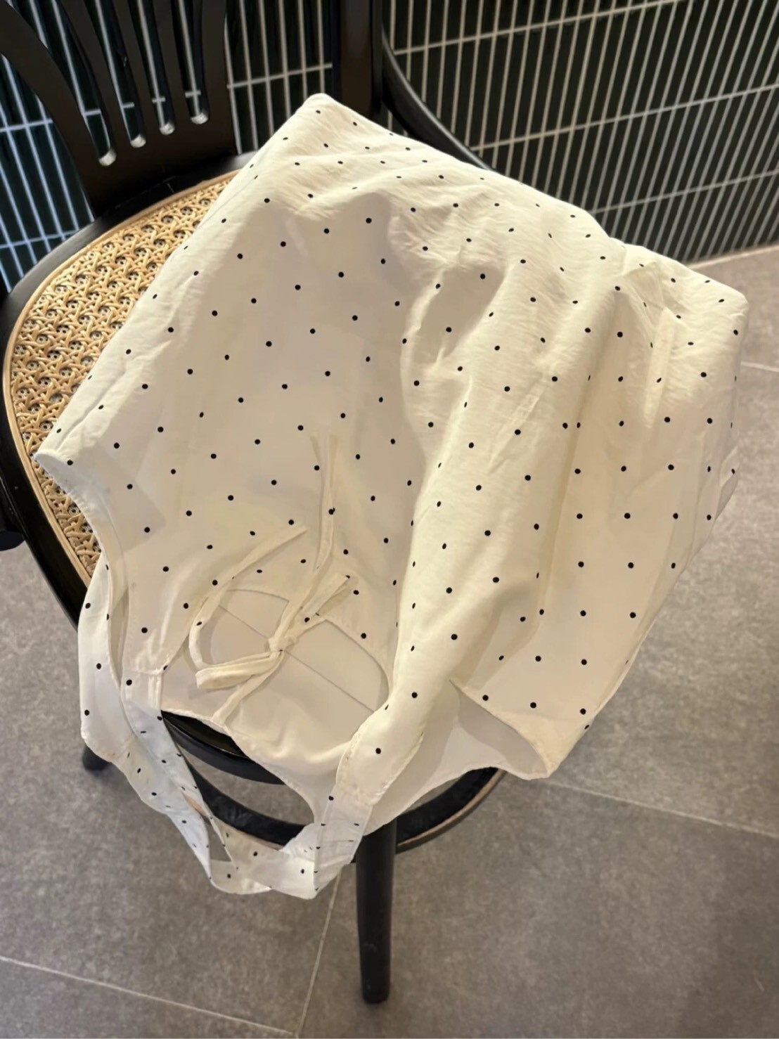 極簡波點布包 80220