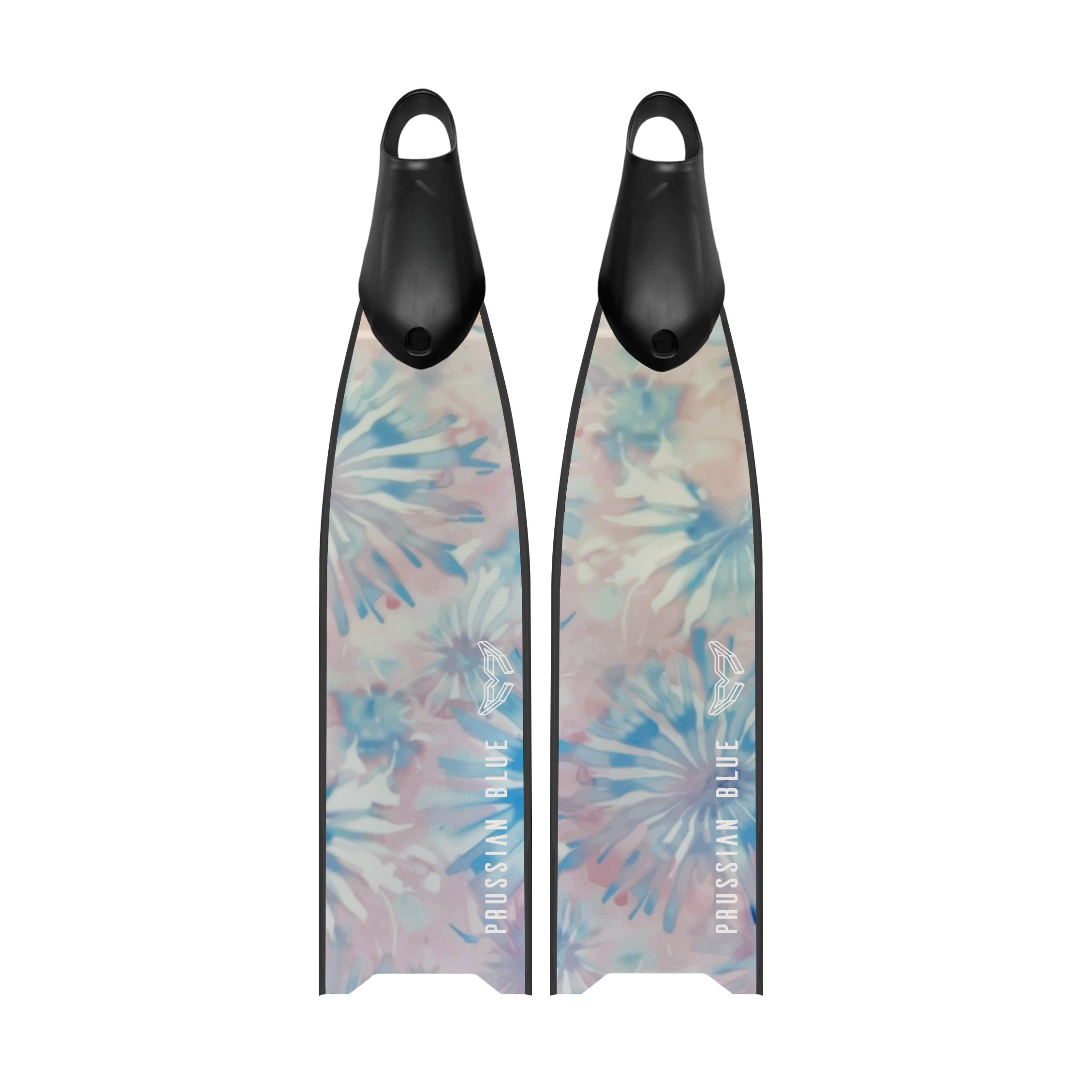 Floral Fade Fiberglass Fins
