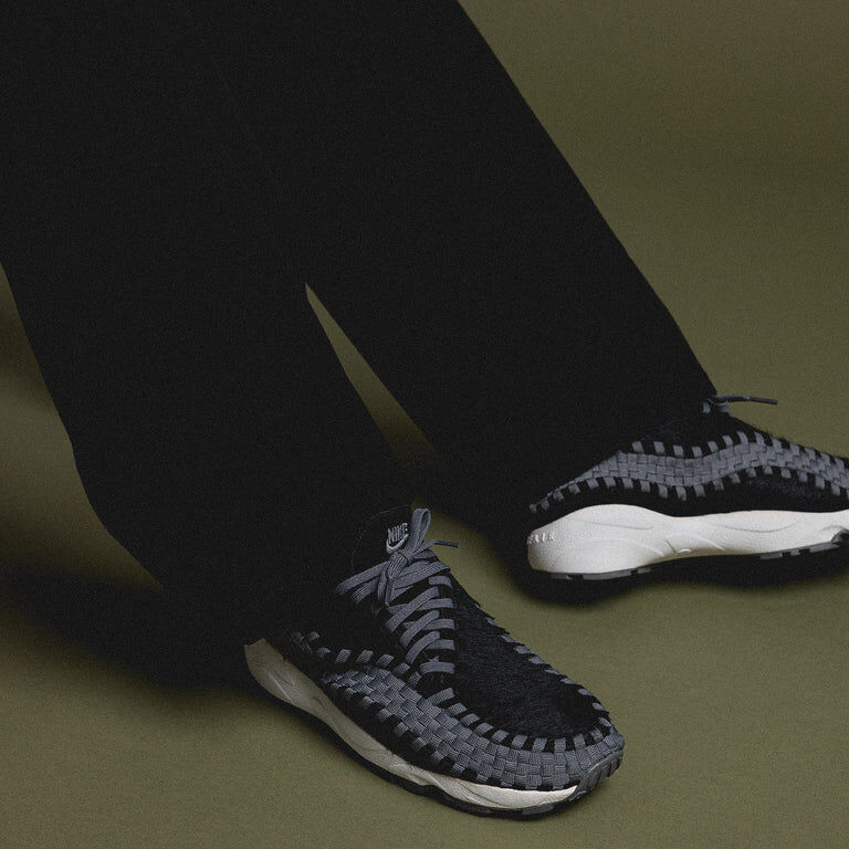 【逢甲 FUZZY】W Nike Air Footscape 編織 黑灰 FB1959-001