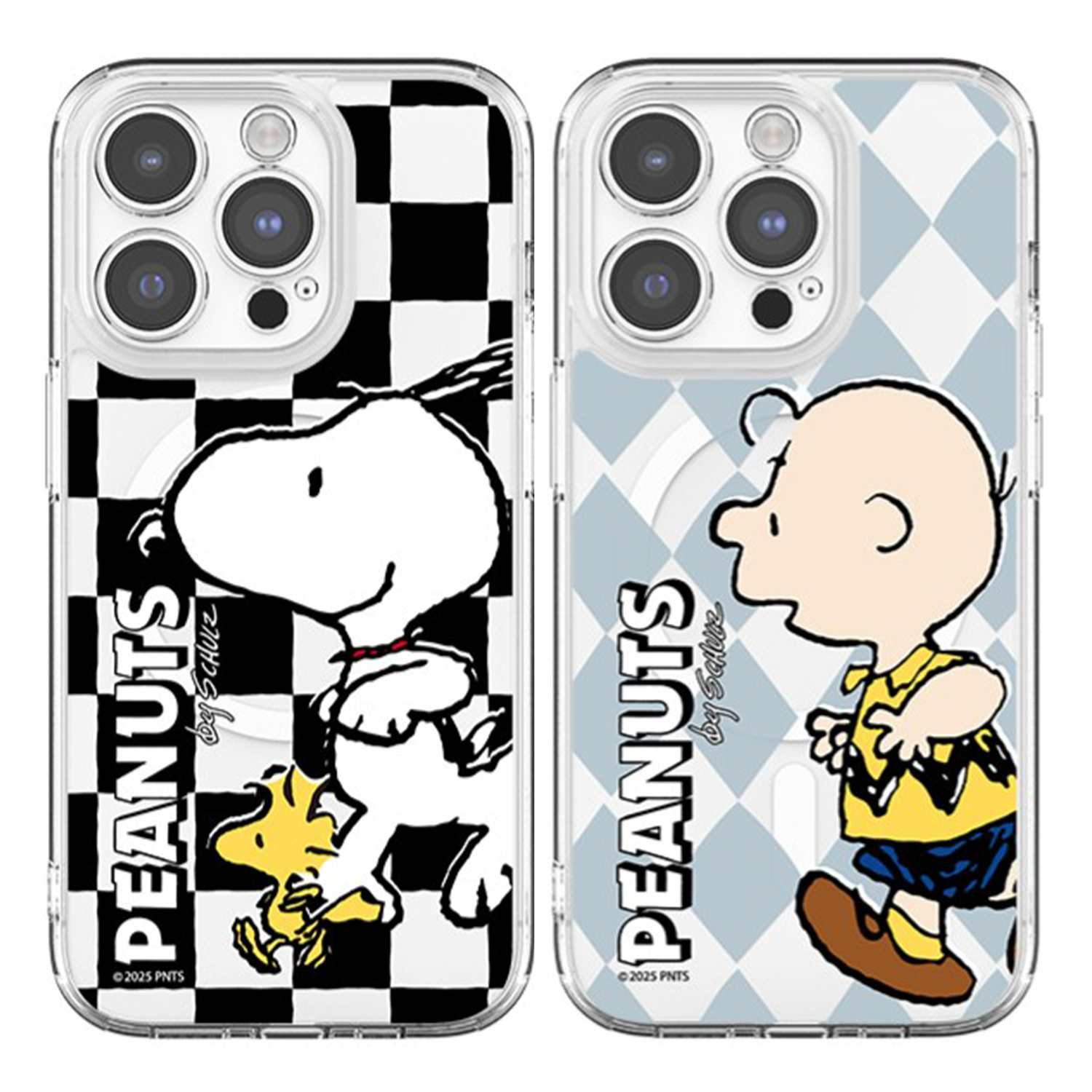 Snoopy - Magsafe Clear Hard Case - 氣墊防撞磁吸充電透明手機保護硬殼 TY