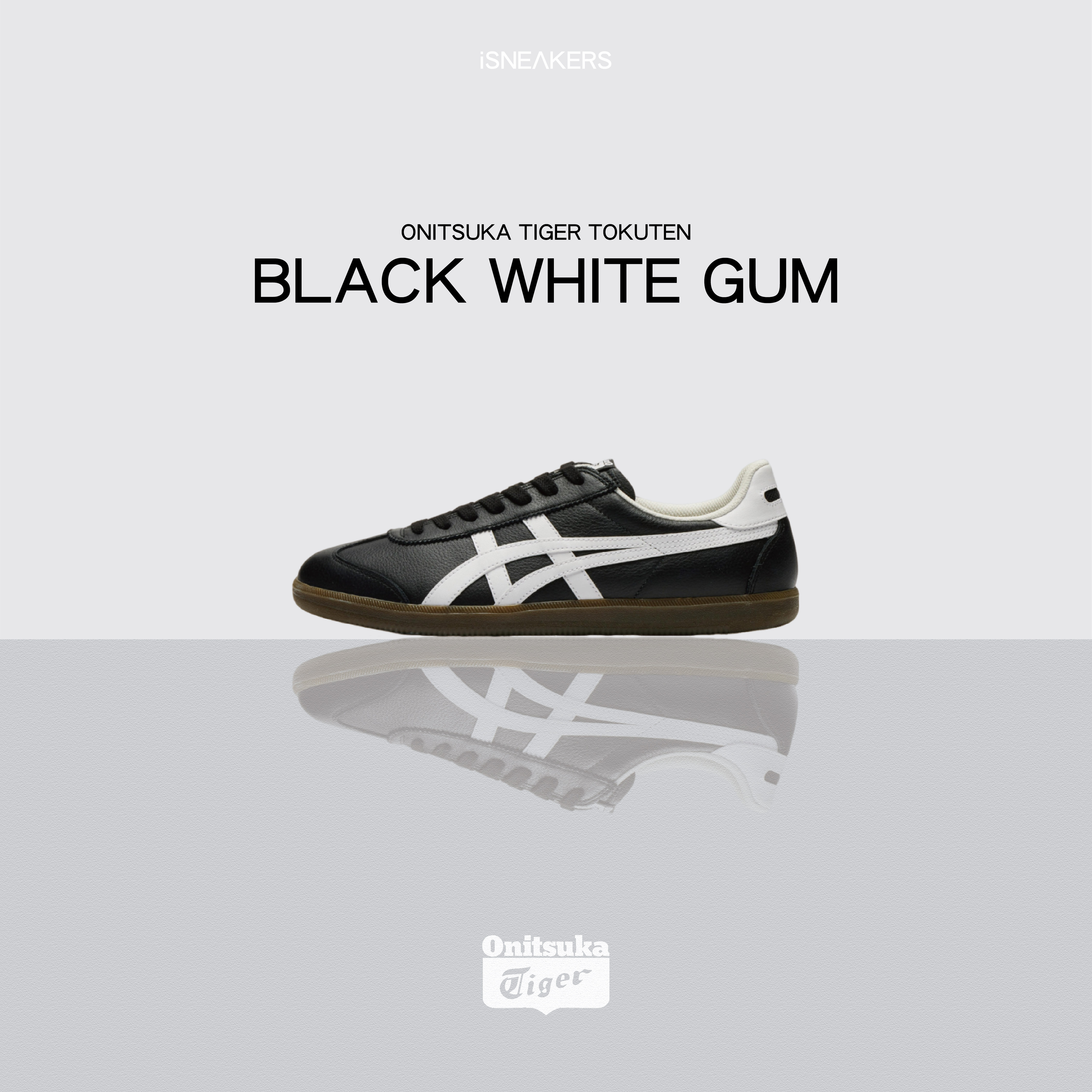 iSNEAKERS｜Onitsuka Tiger Tokuten "Black White Gum" 黑焦糖 1183C429-001