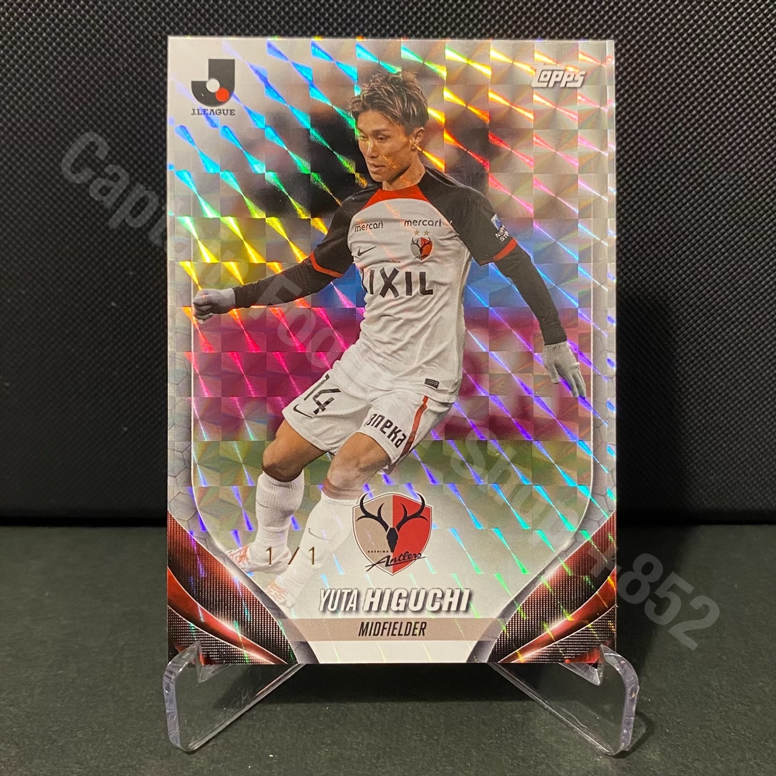 2025 Topps J League Kashima Antlers Yuta Higuchi Special Card 1/1