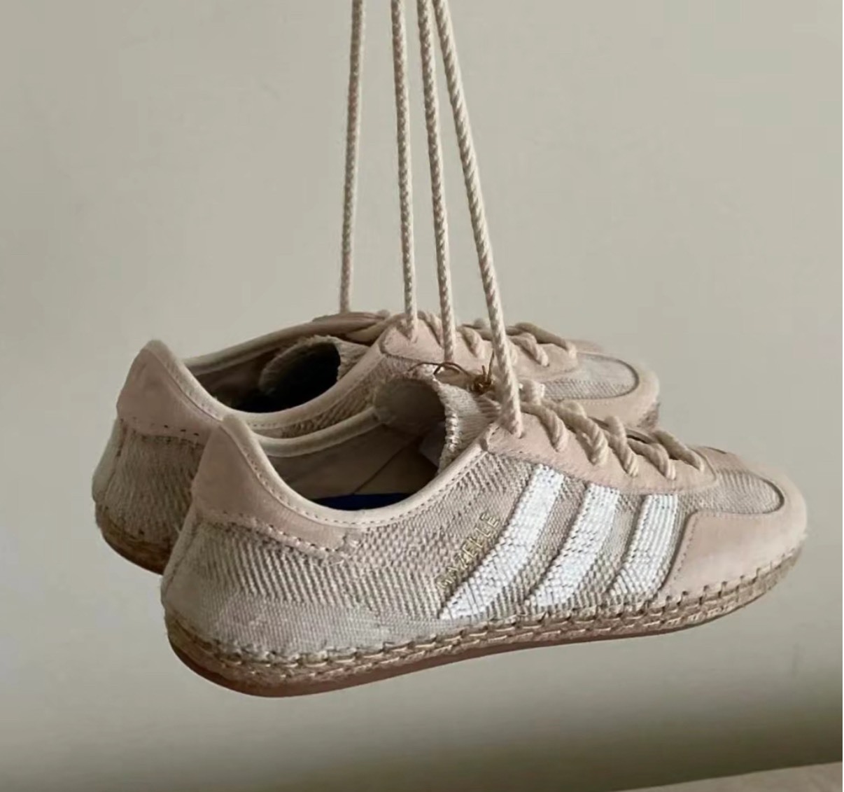 CLOT 聯名 adidas Gazelle 米色 奶茶 低幫 板鞋 男女同款 originals 潮流休閒鞋 舒適 百搭 球鞋 Jun25