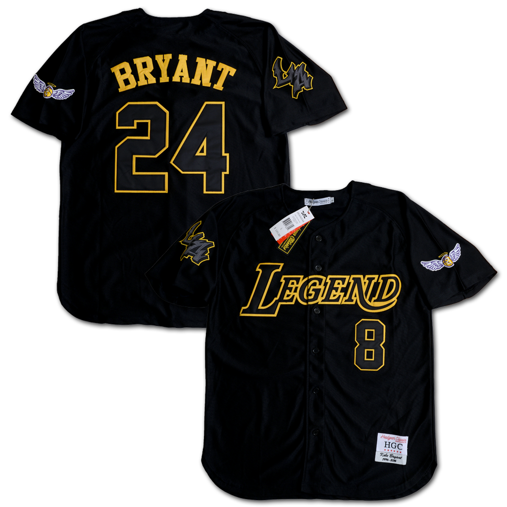 Headgear Classics Kobe Bryant 翻玩棒球衣 黑色