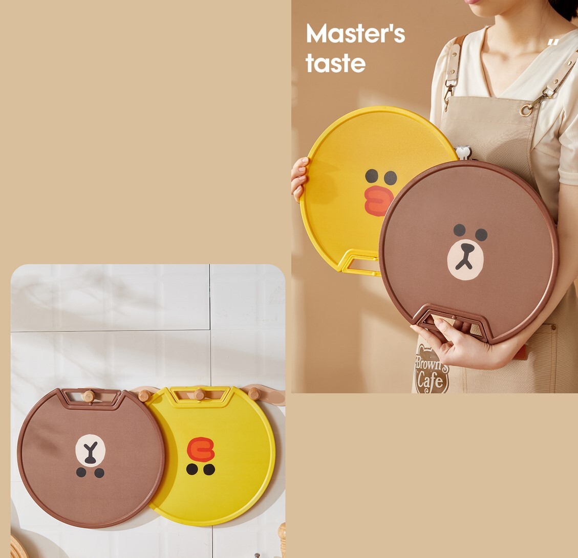 LINE FRIENDS | 防滑兩用切菜砧板 | 菜板