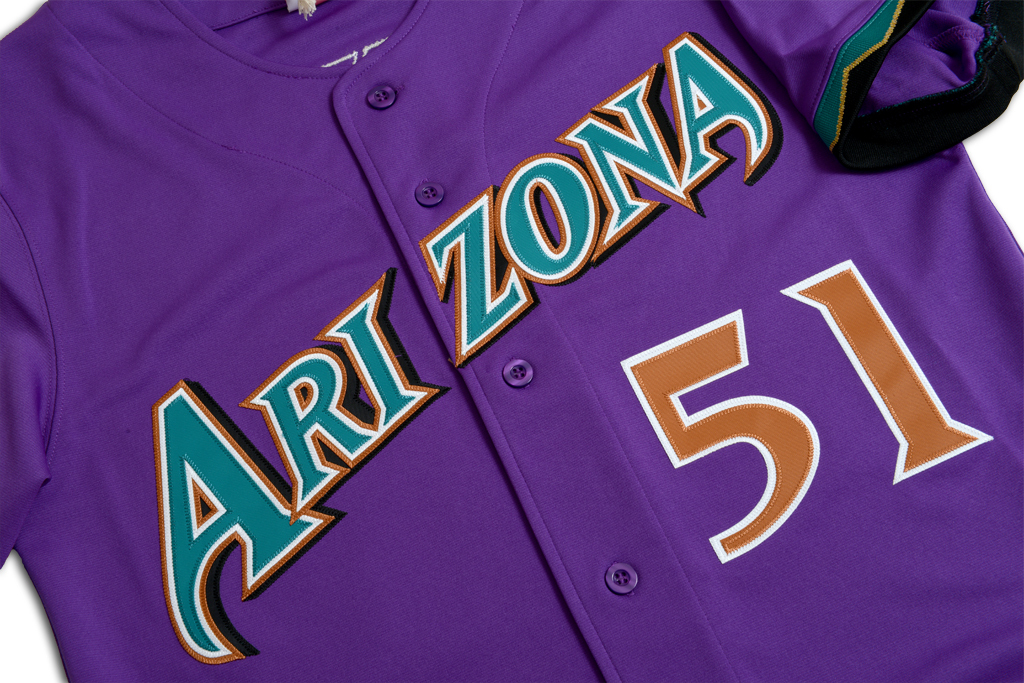 Mitchell & Ness 亞利桑那響尾蛇隊 Randy Johnson 2000 球員版 替代球衣