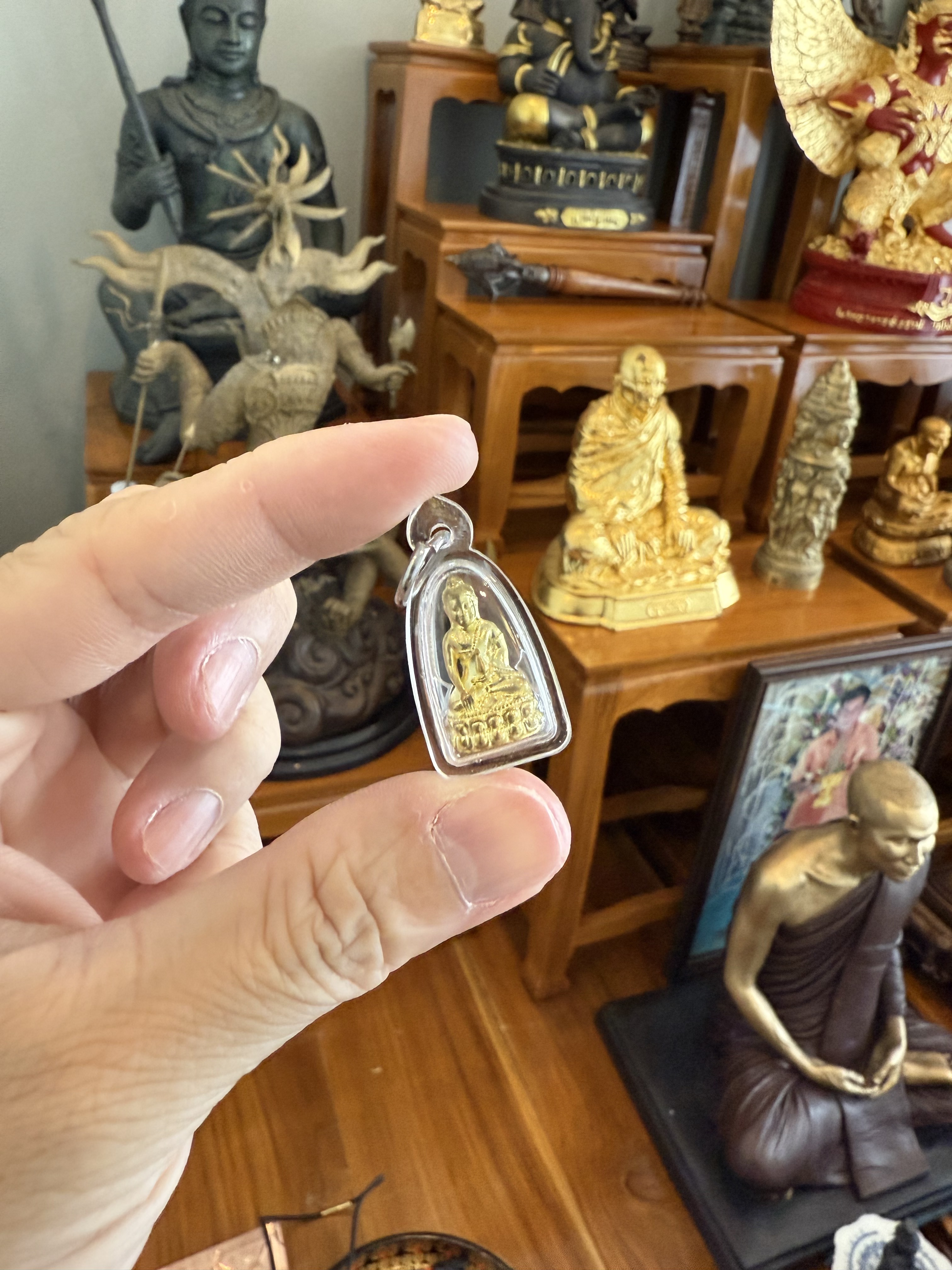 泰國大長老 聖僧龍婆文頌 藥師佛（KE06）